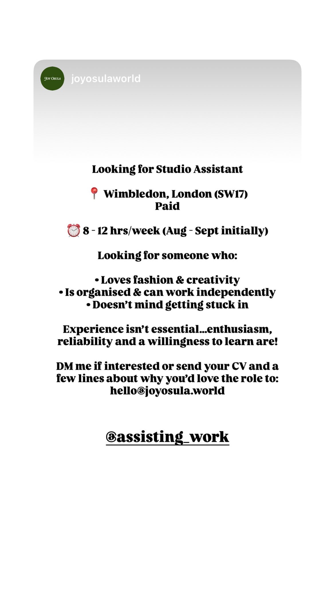 Job post media