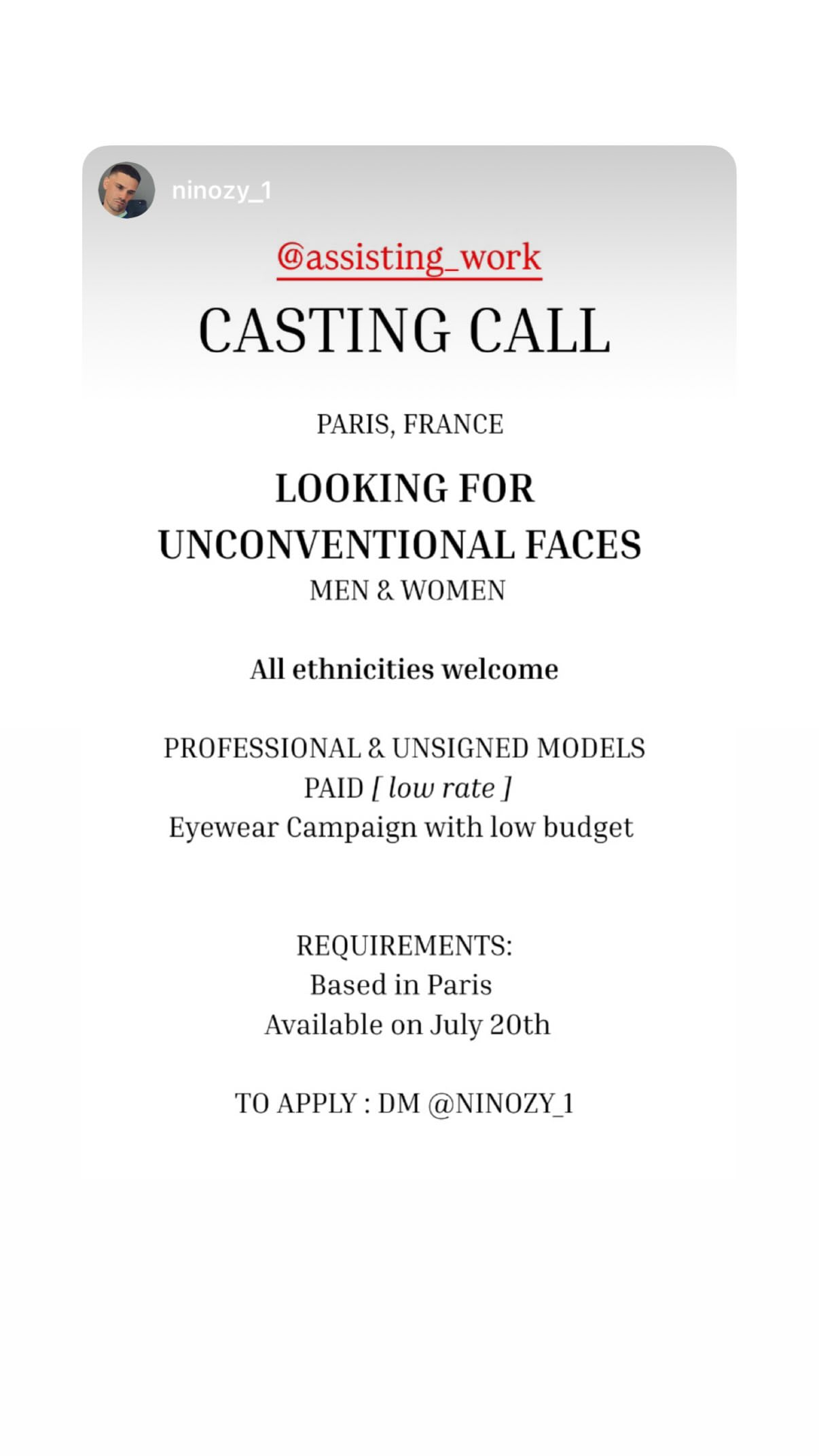 Job post media