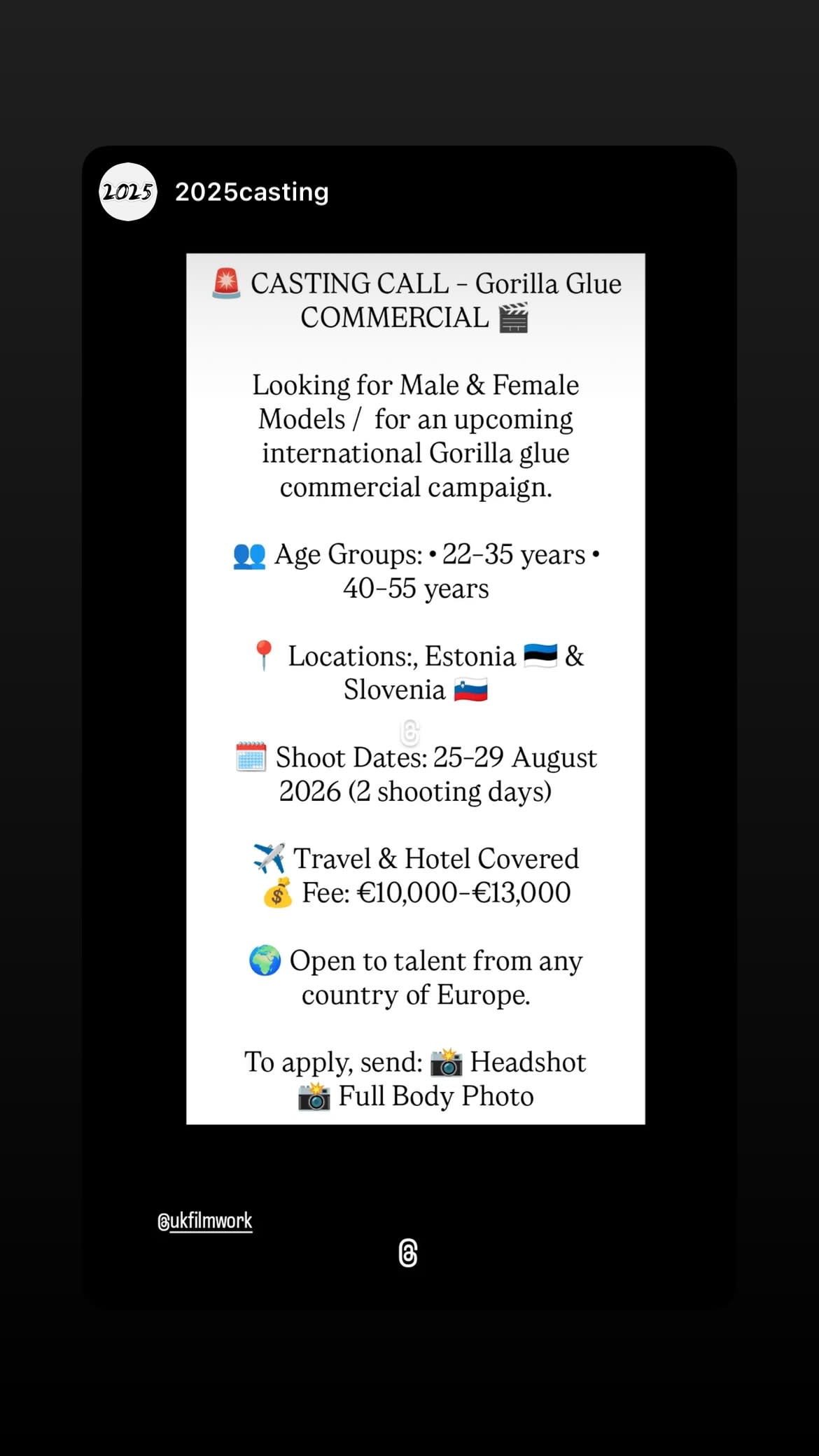 Job post media