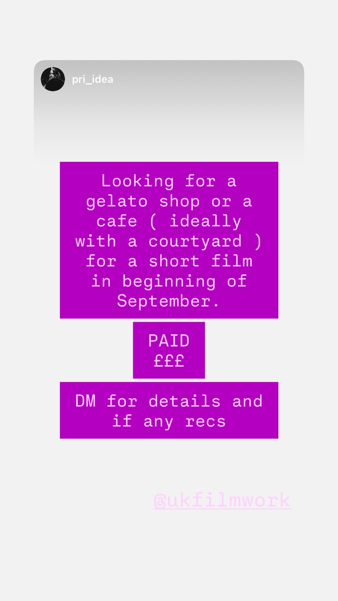 Job post media