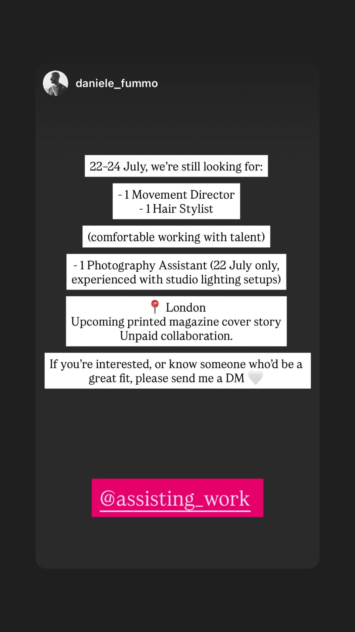 Job post media