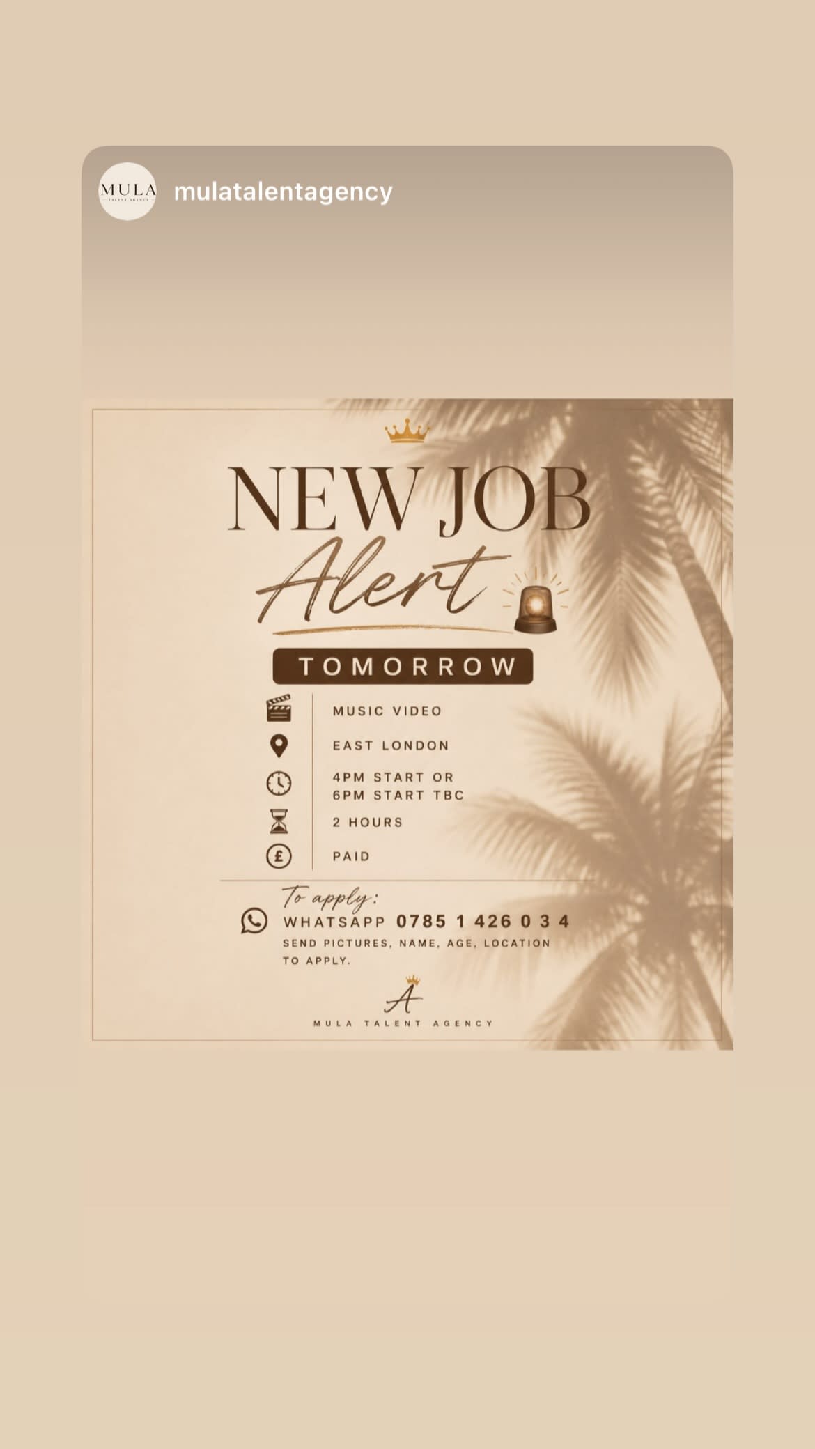 Job post media