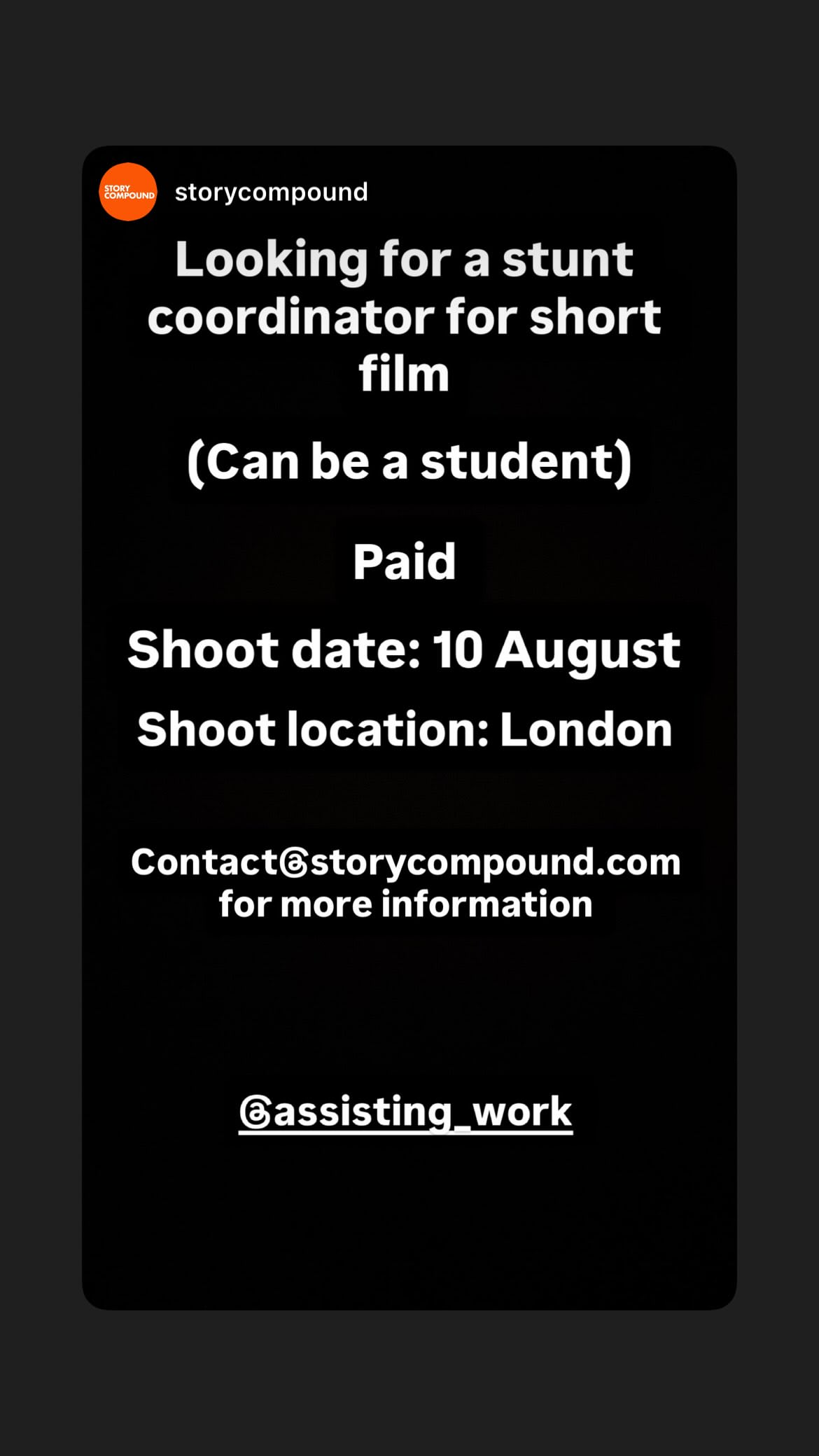 Job post media