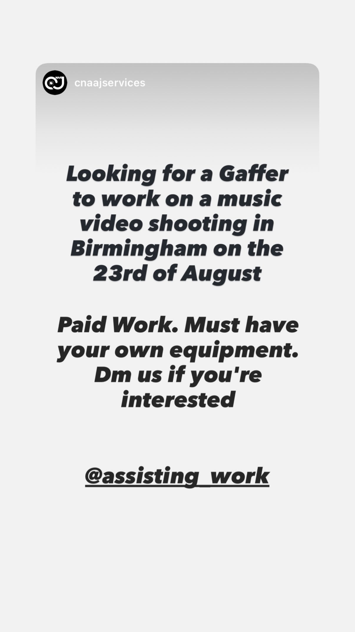 Job post media