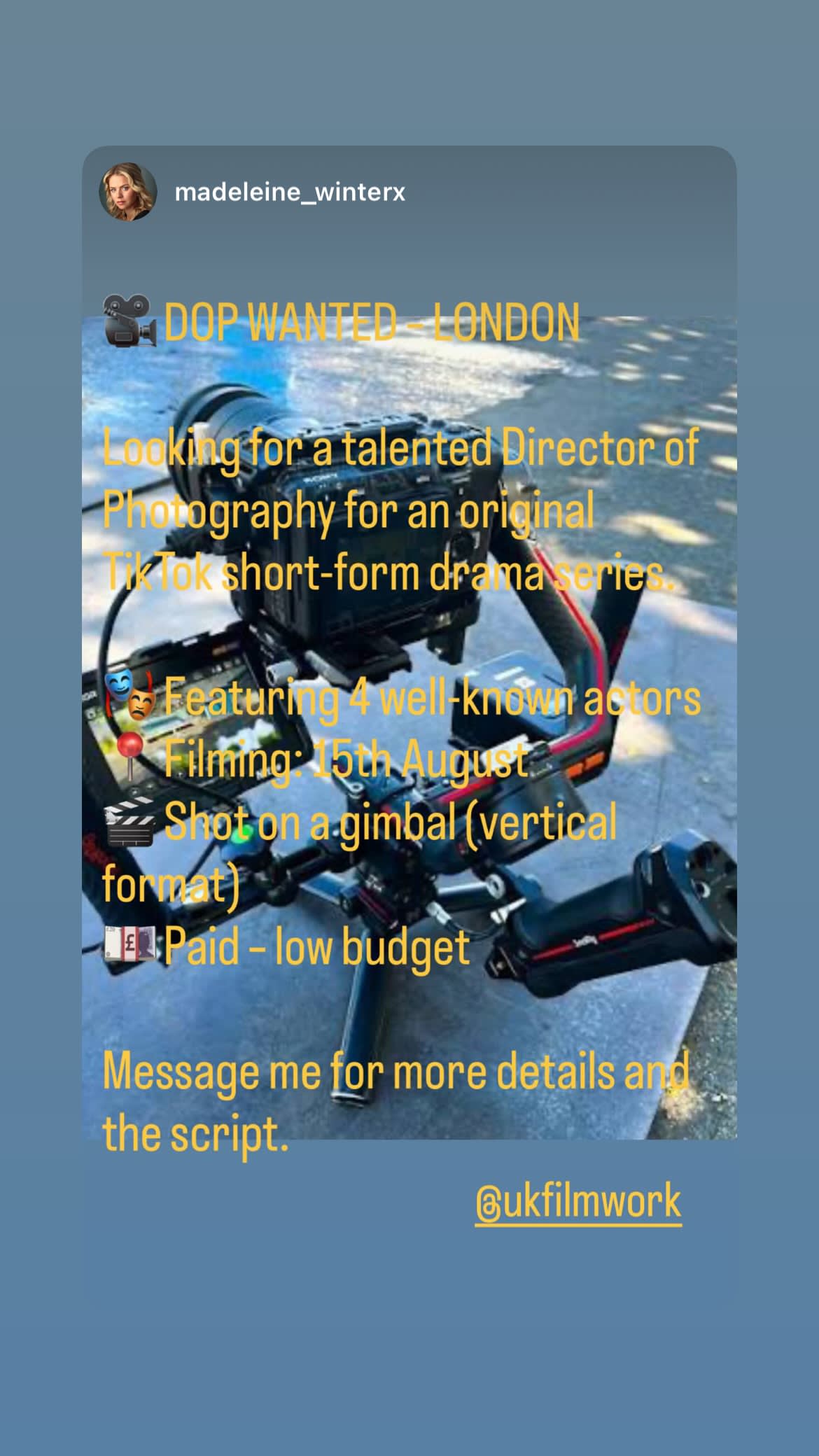 Job post media