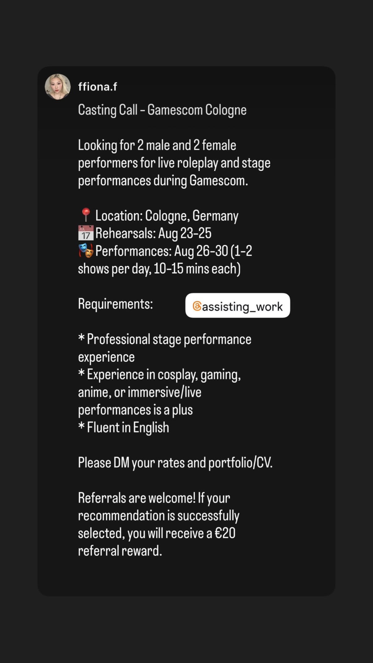 Job post media