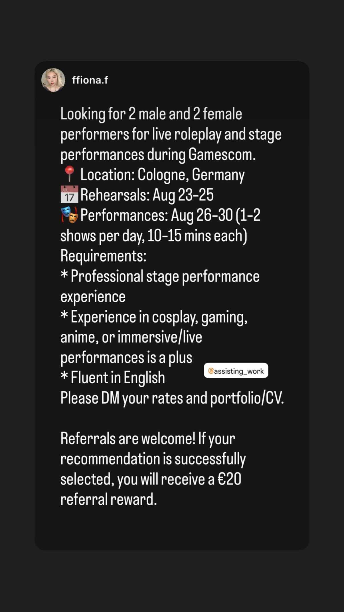 Job post media