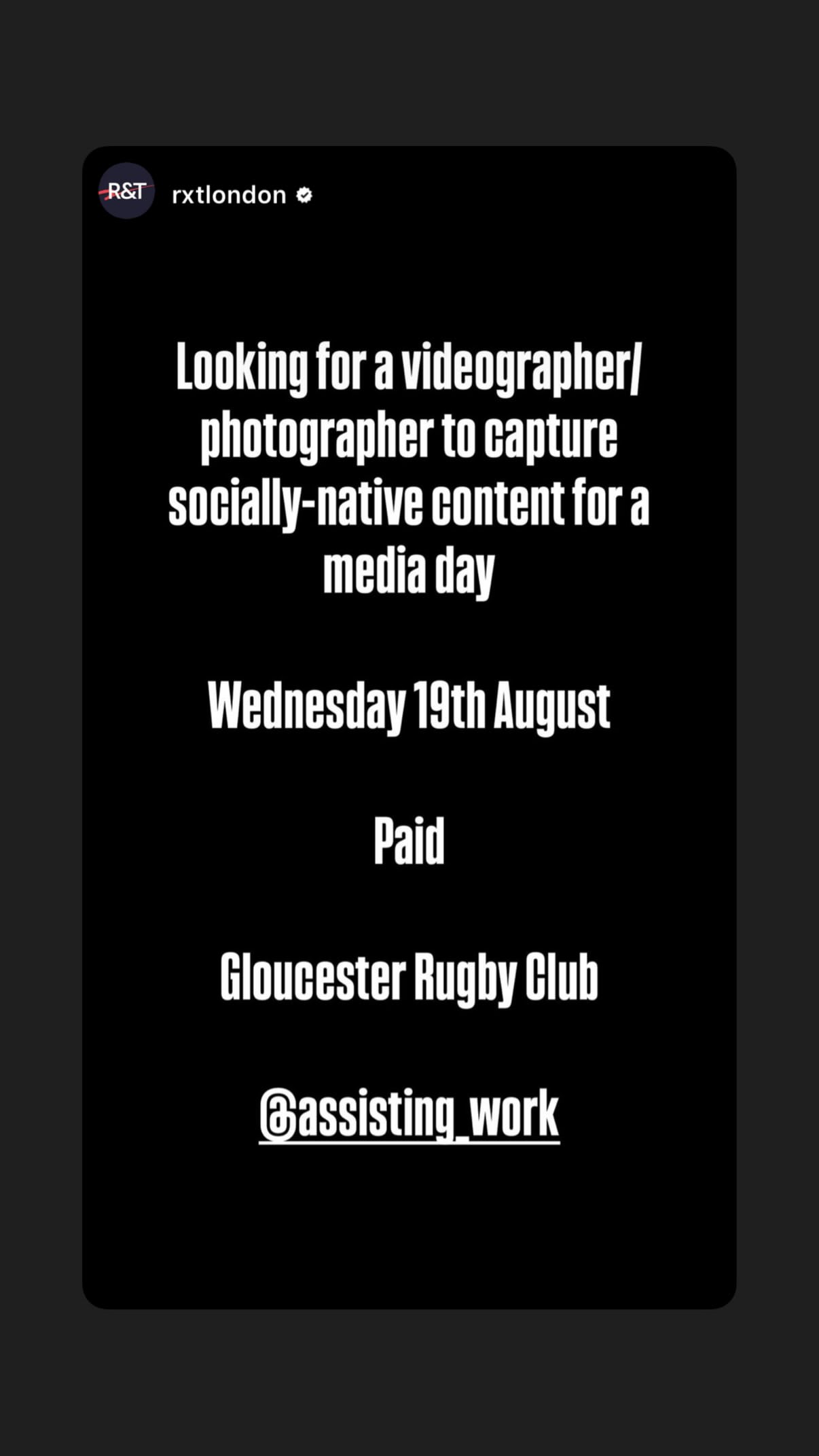 Job post media