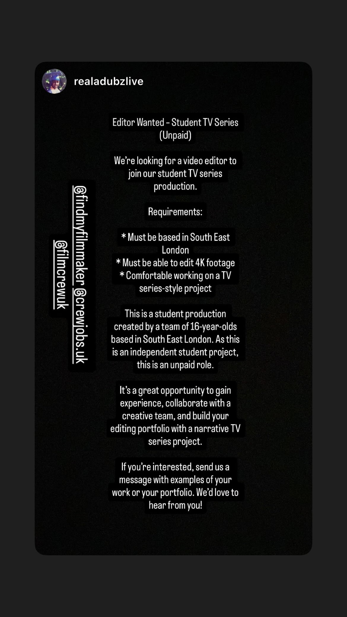 Job post media