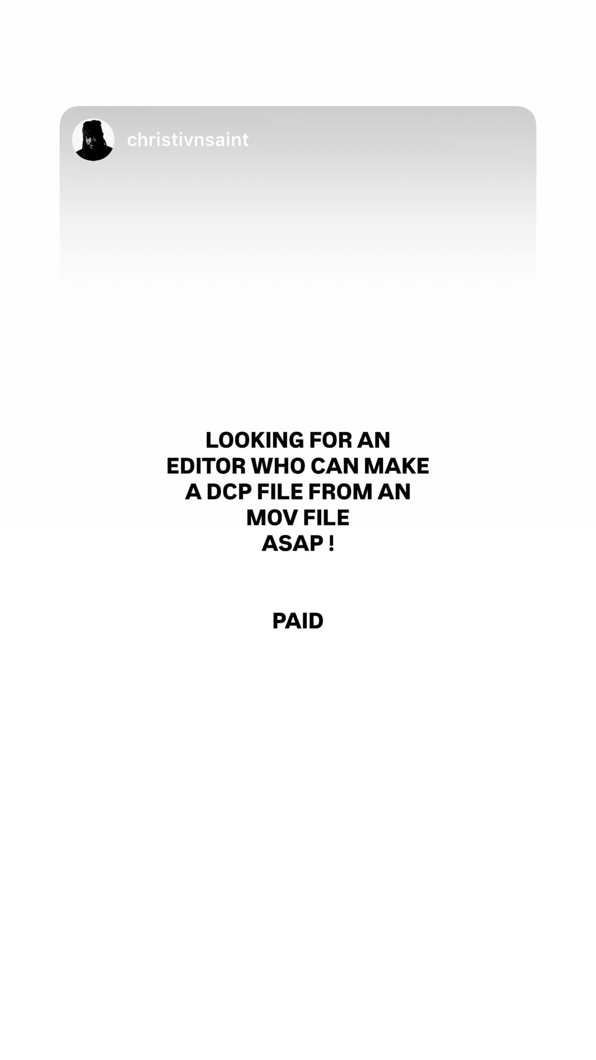 Job post media