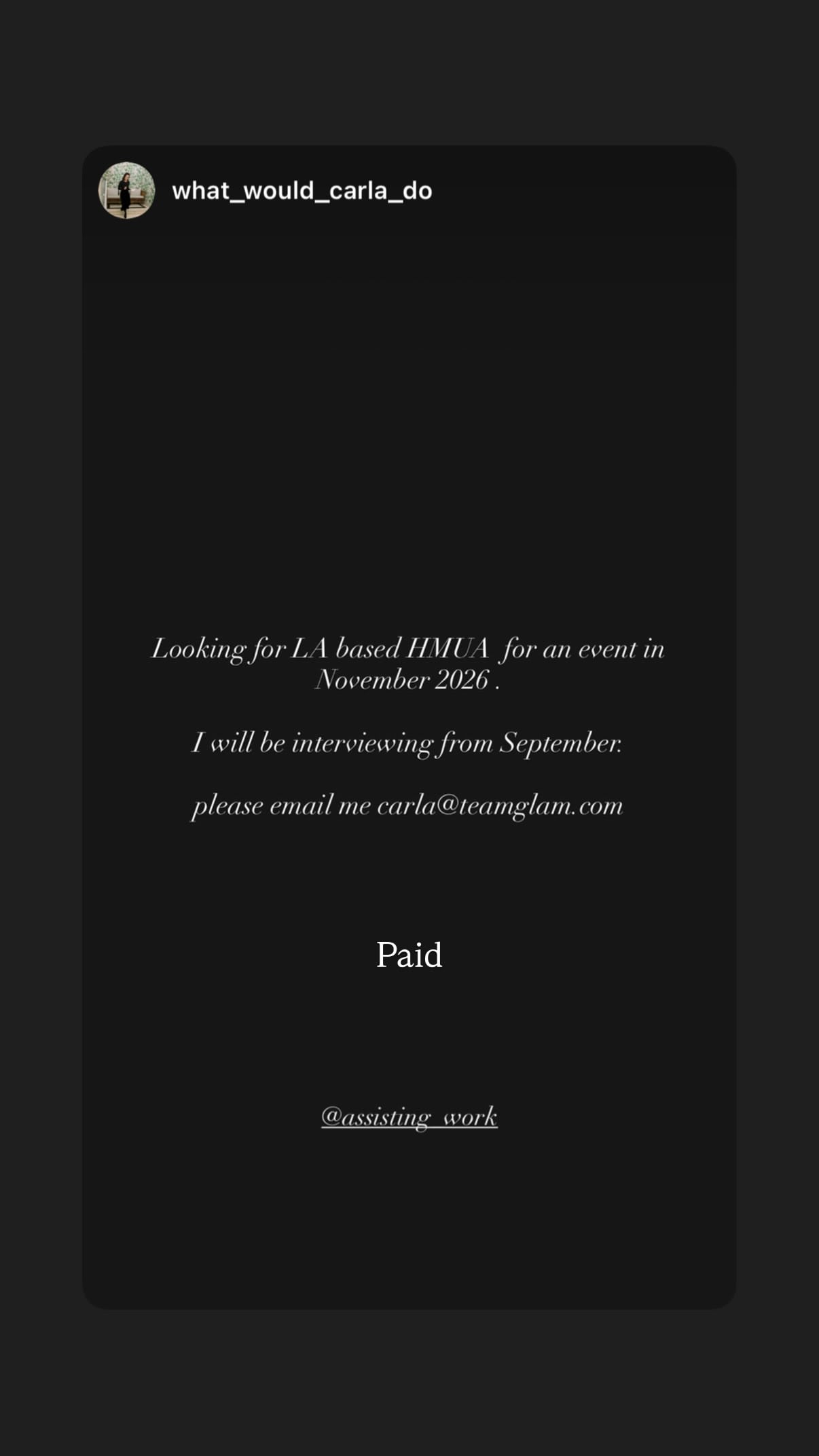 Job post media