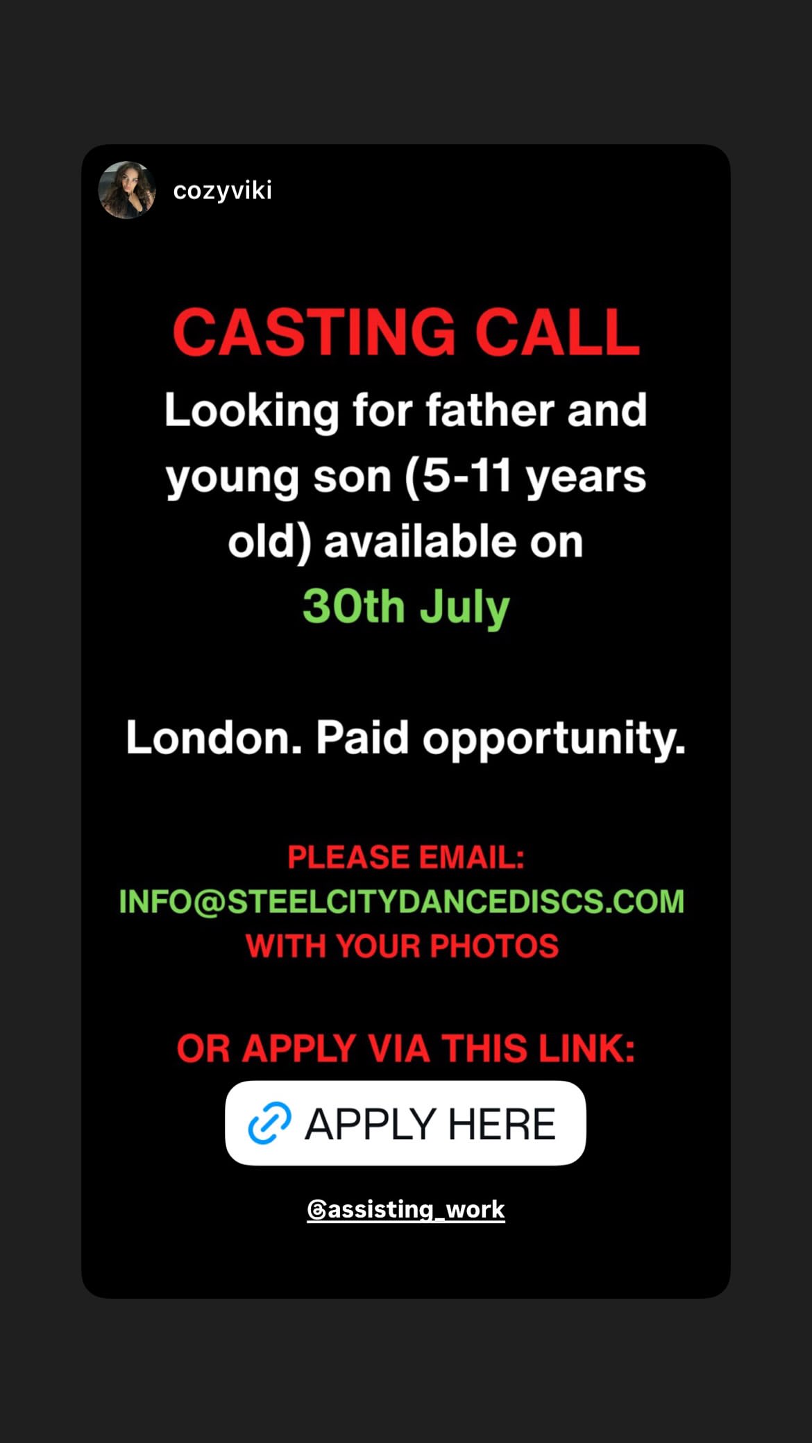 Job post media