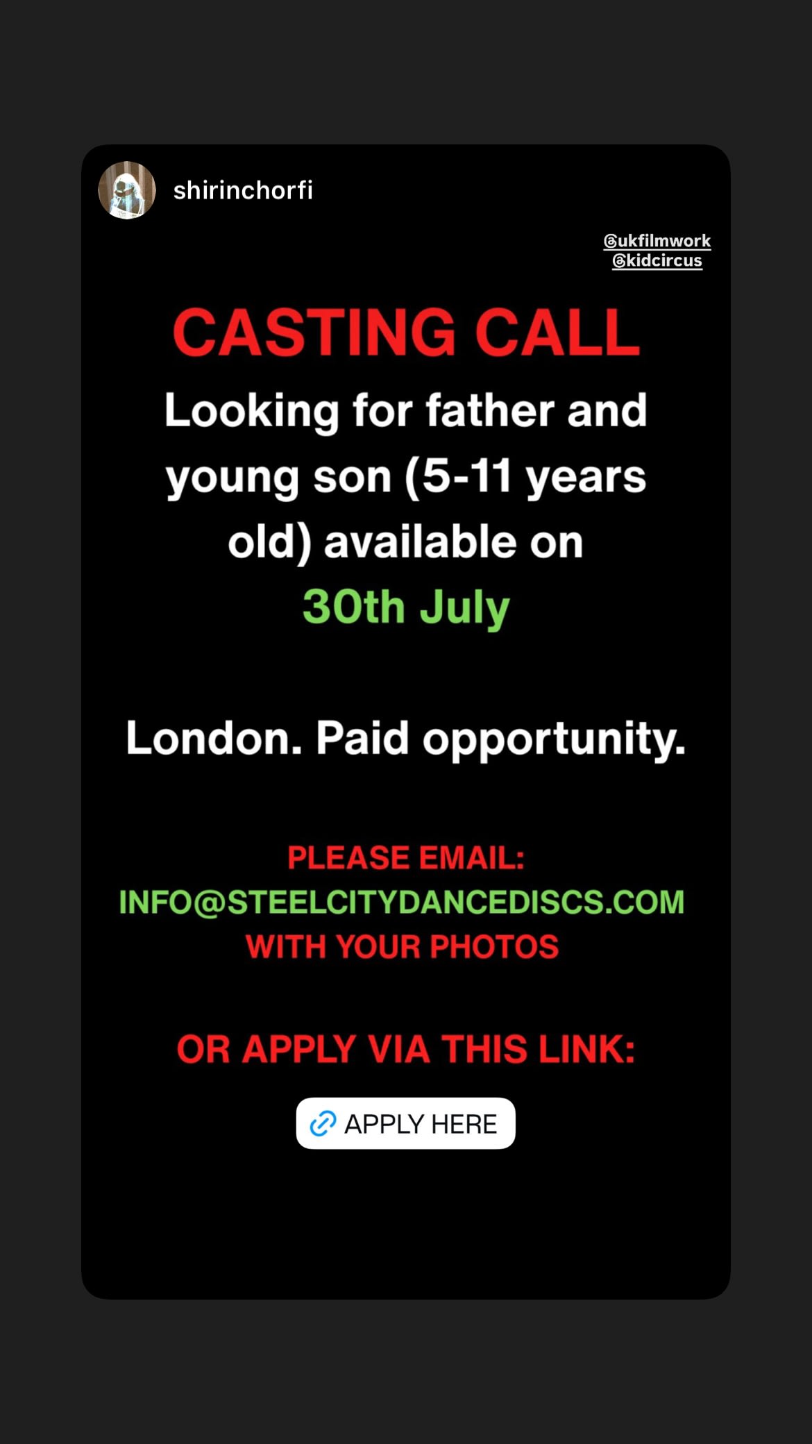Job post media