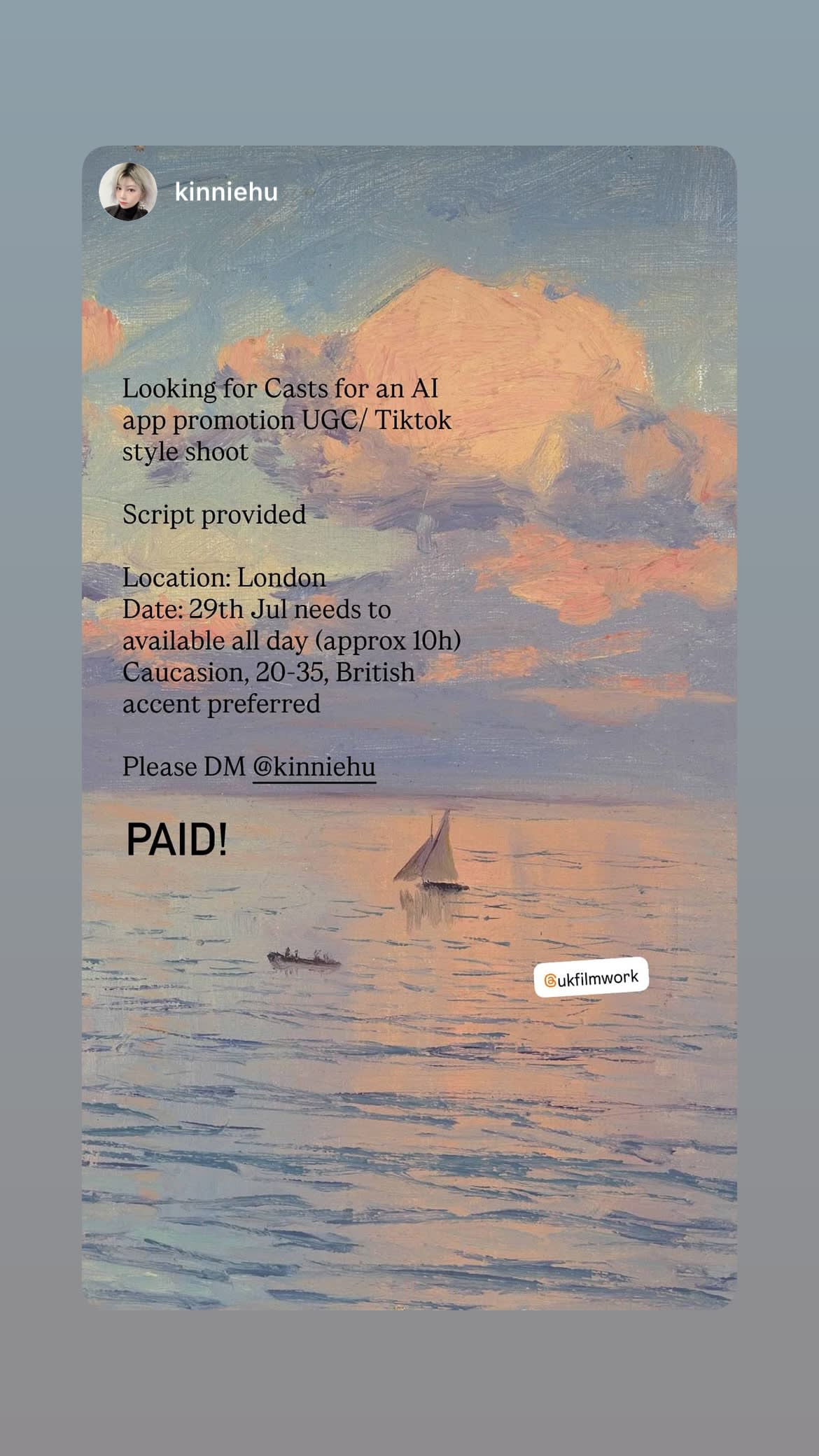 Job post media
