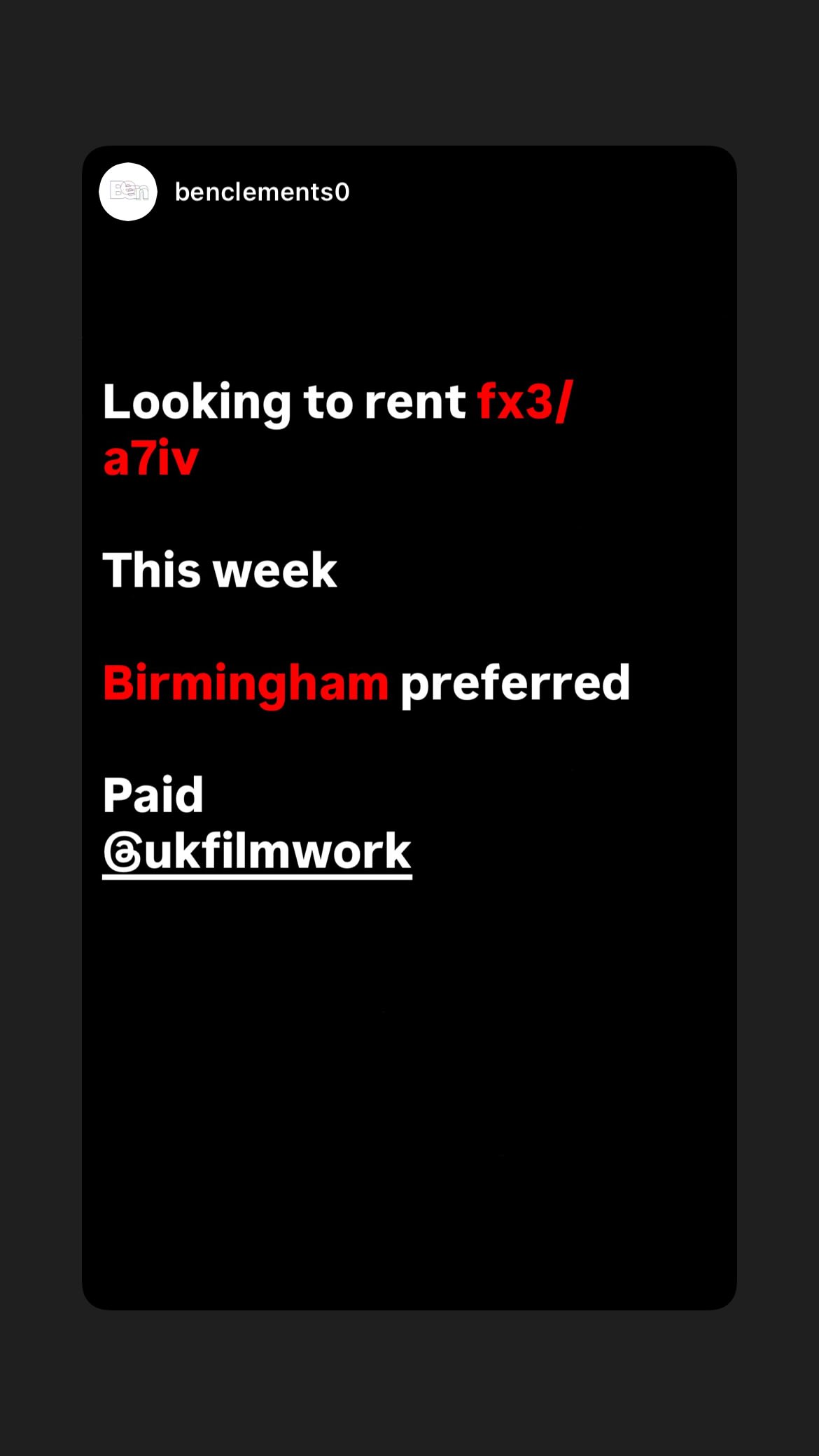 Job post media