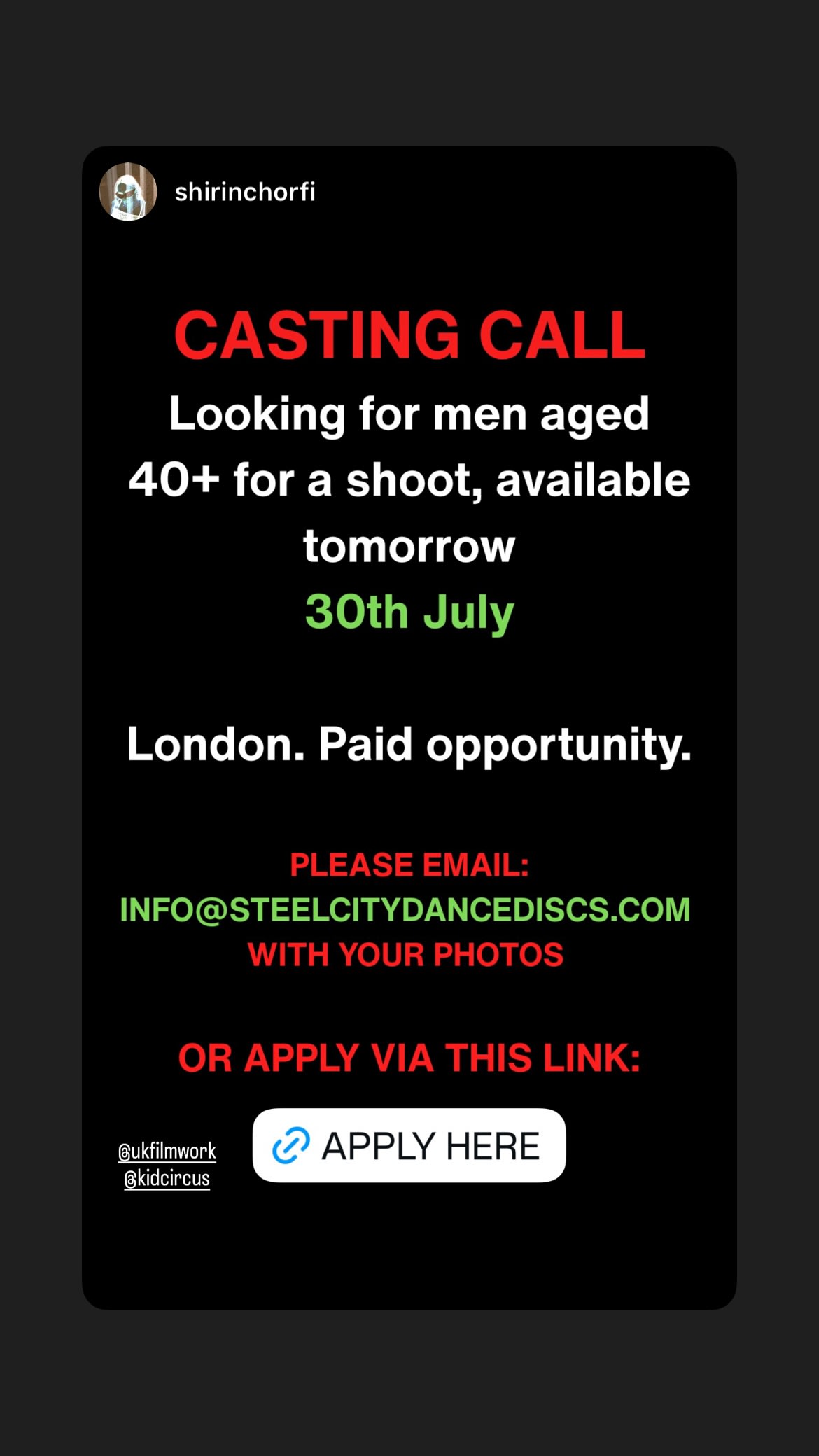 Job post media