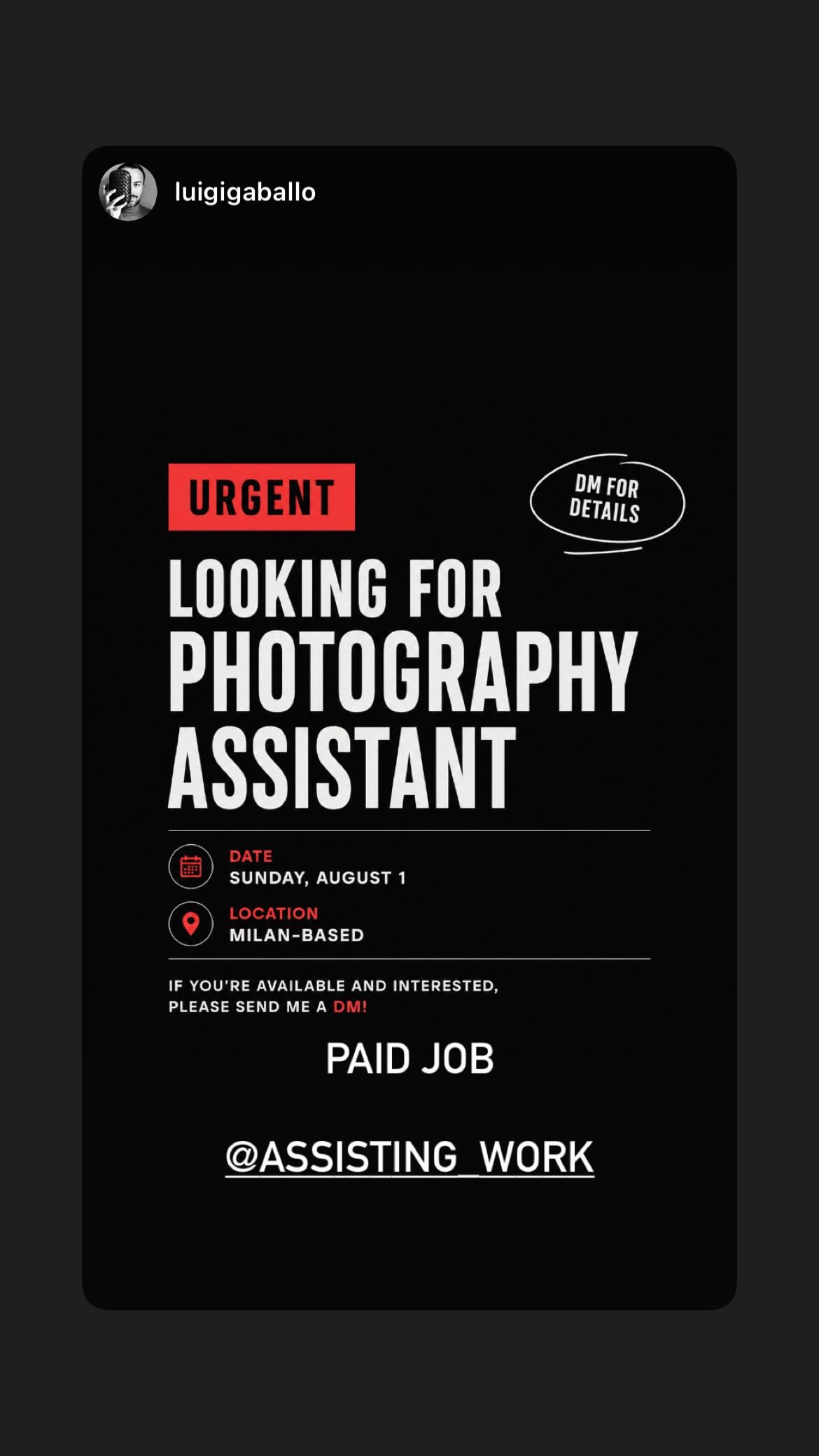 Job post media
