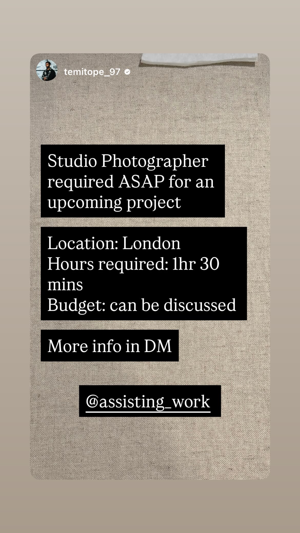 Job post media