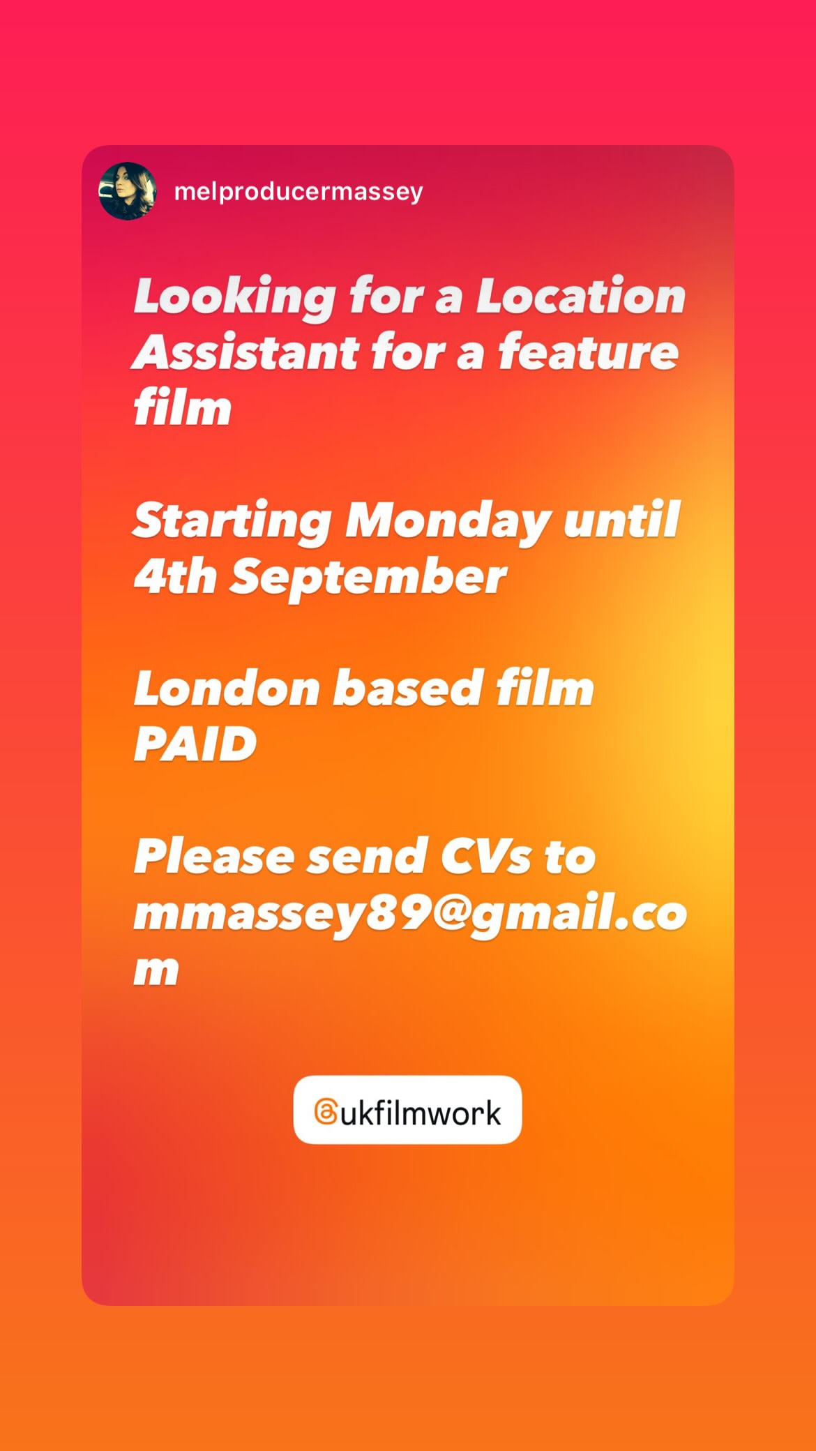 Job post media