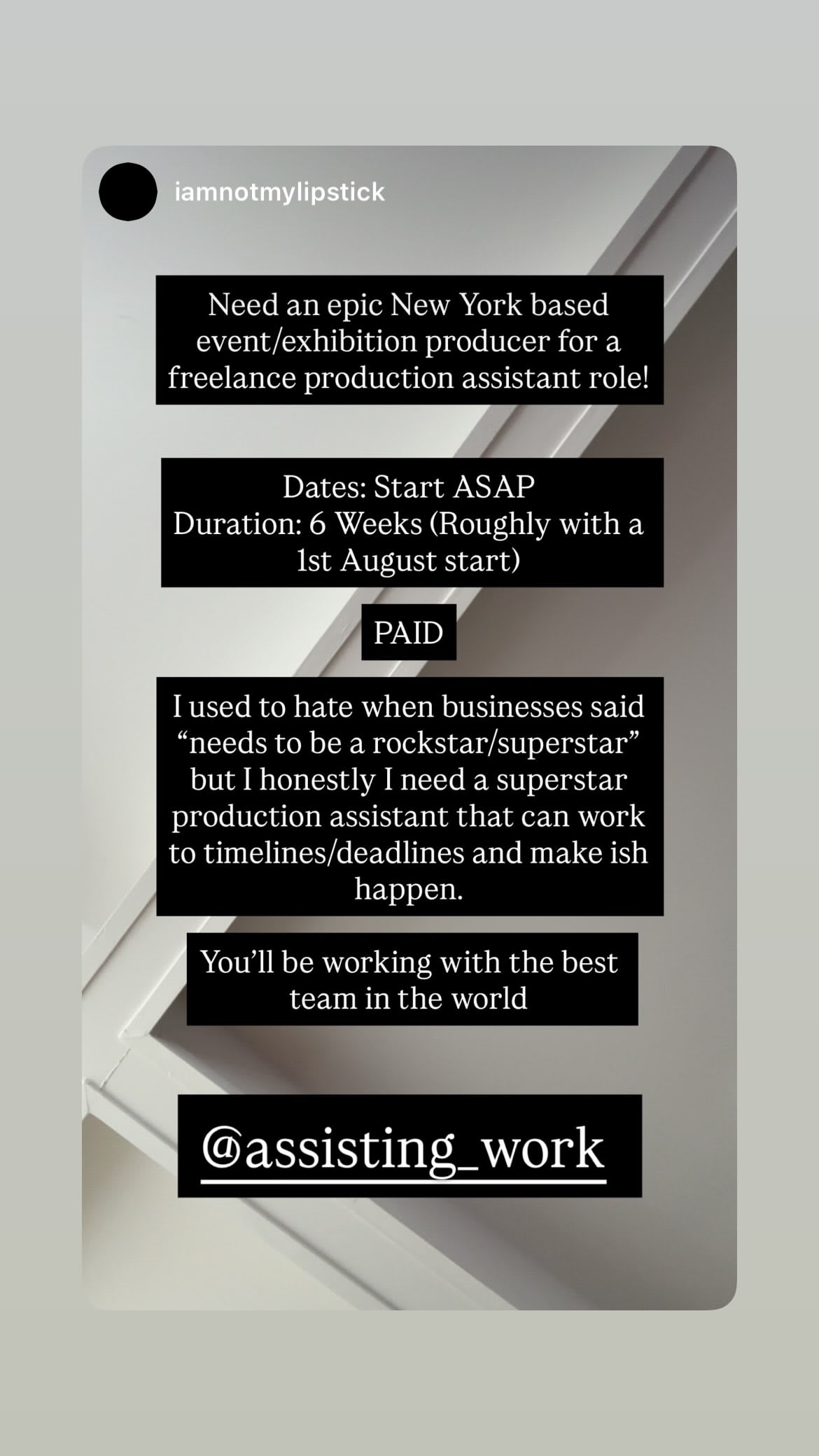 Job post media