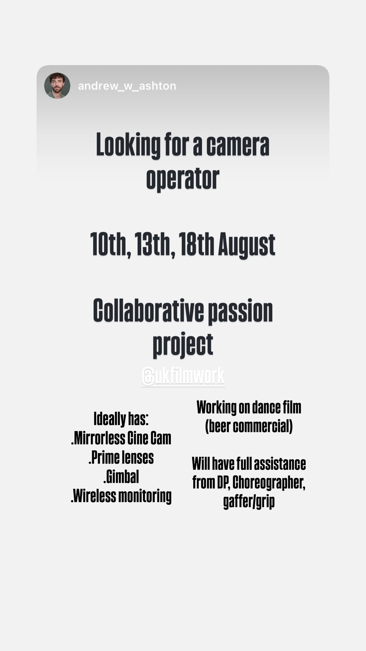 Job post media