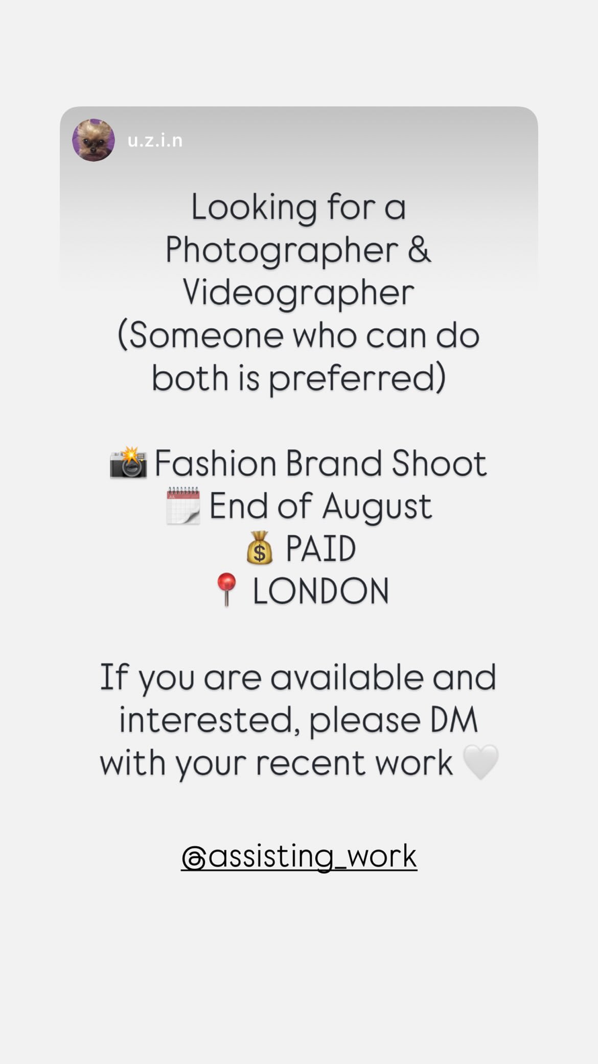 Job post media