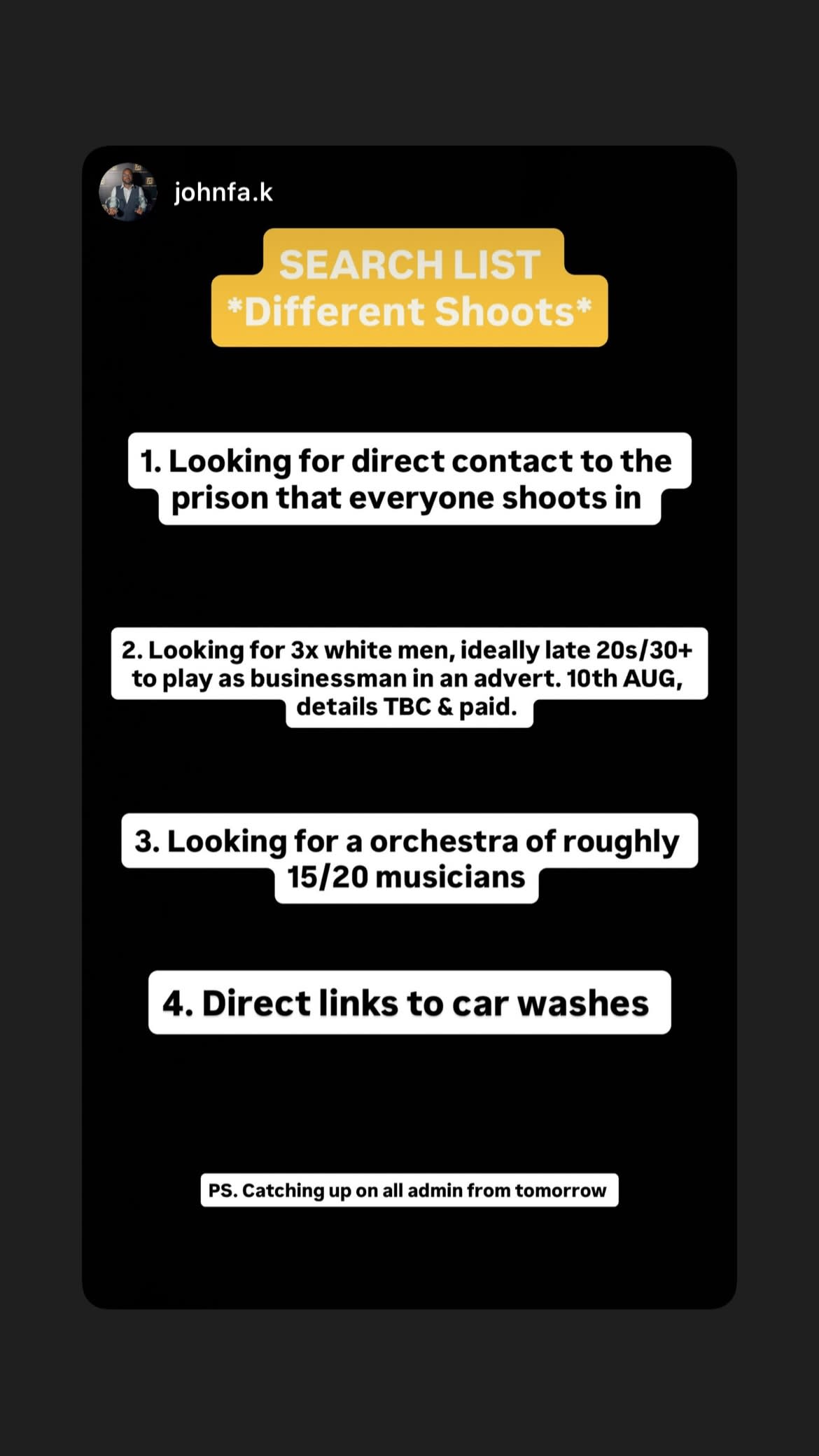 Job post media