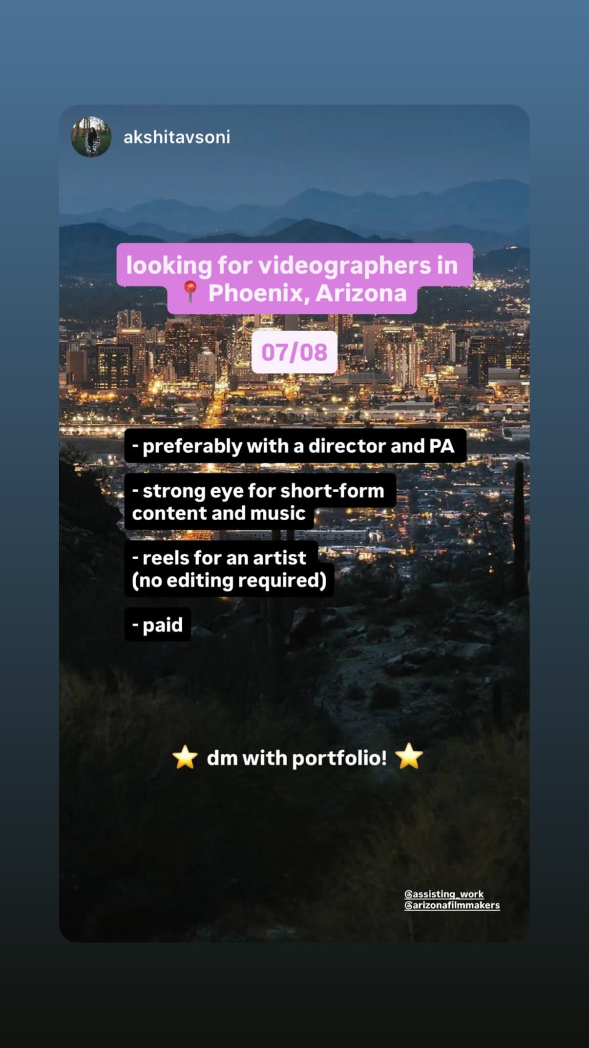 Job post media