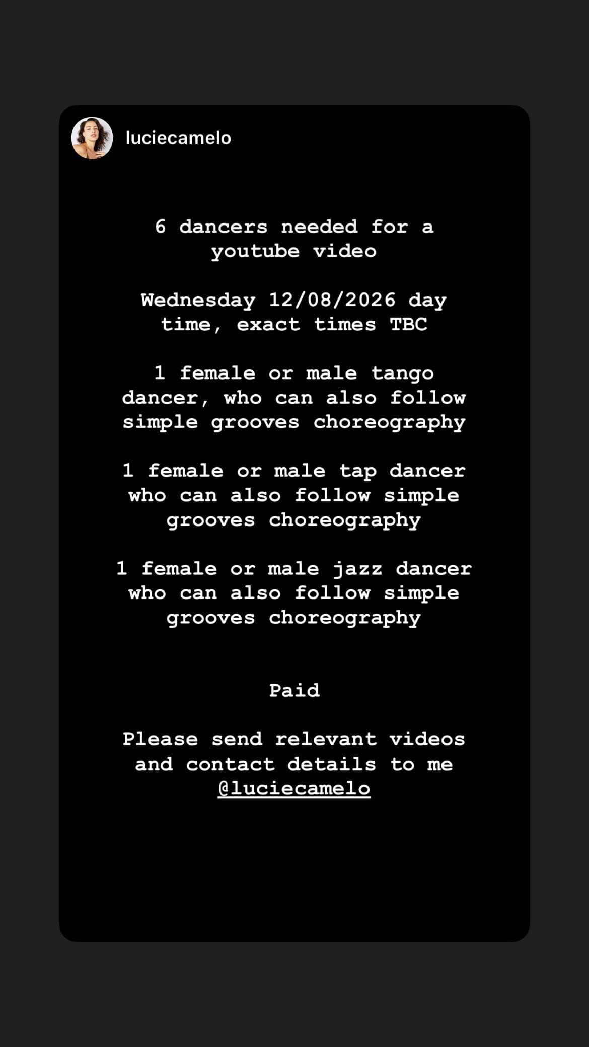 Job post media