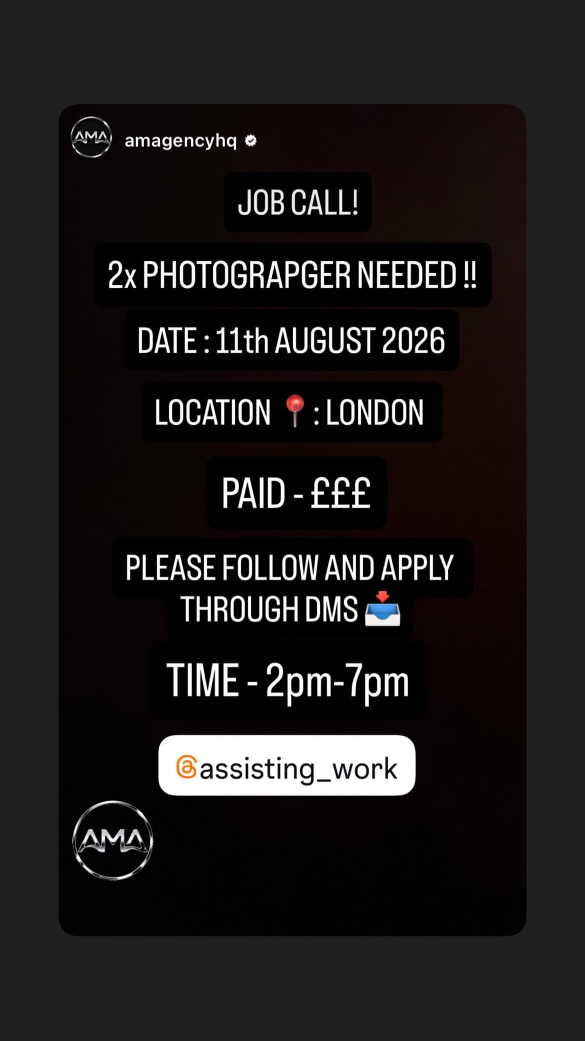 Job post media