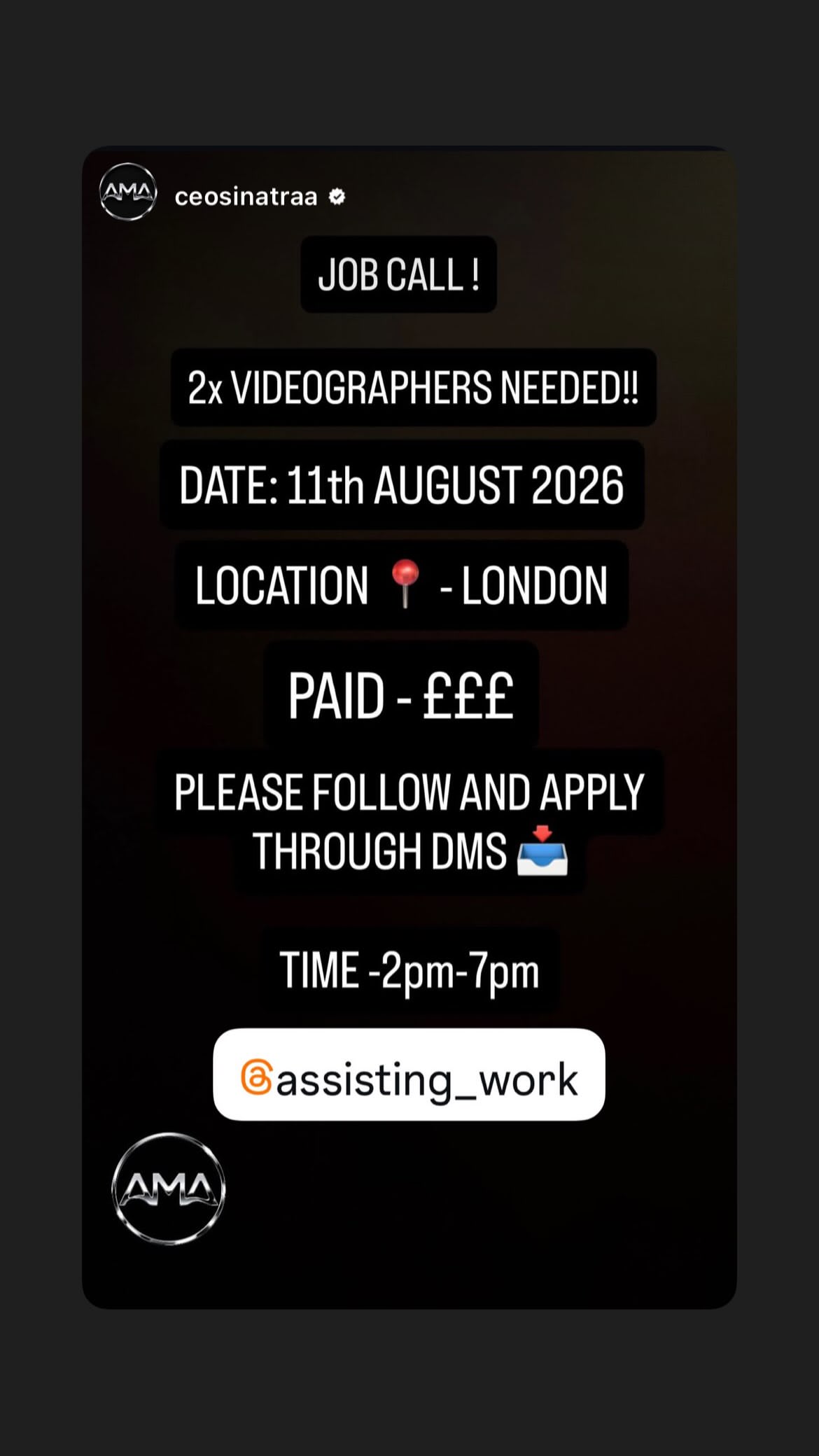 Job post media