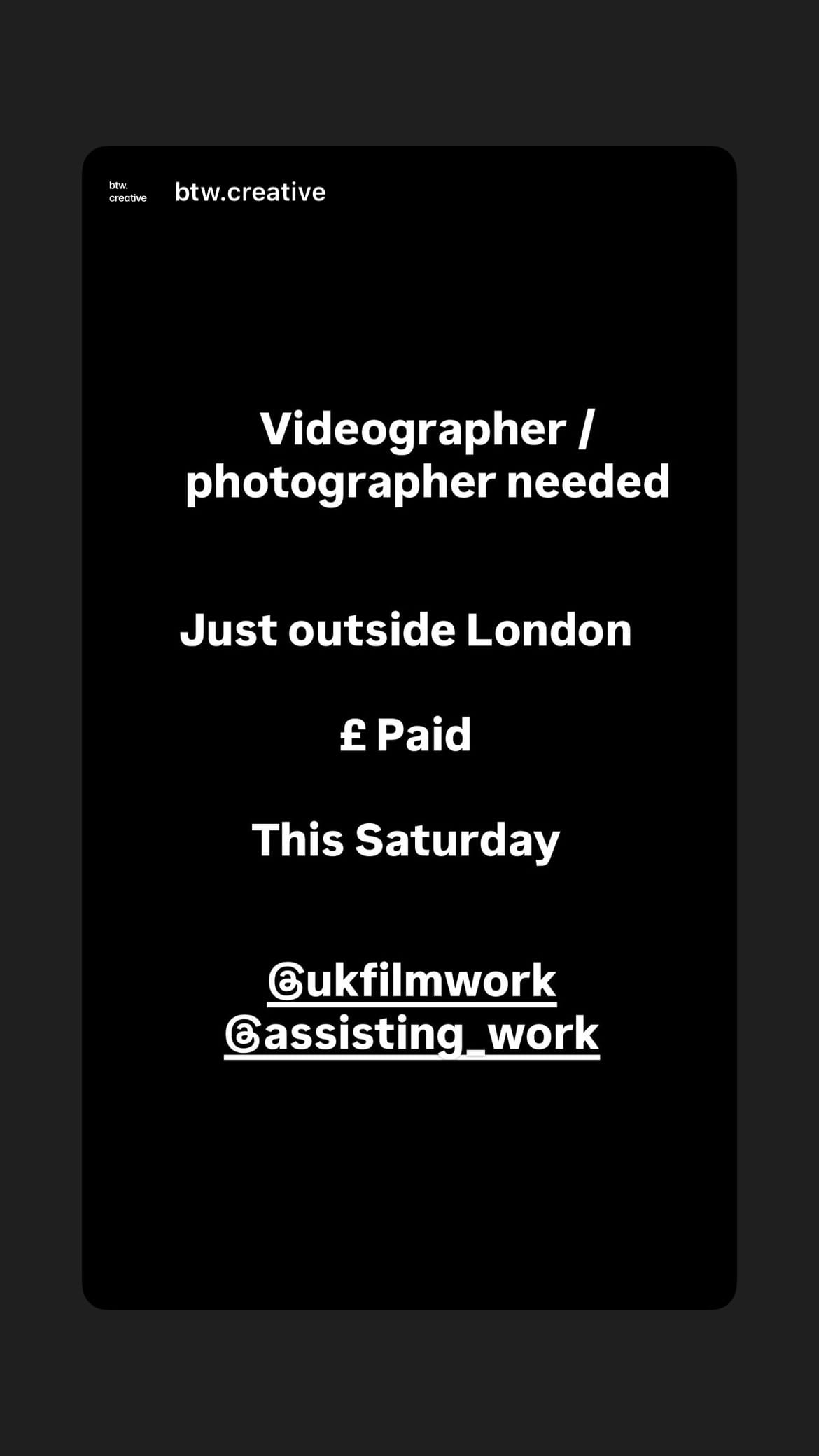 Job post media