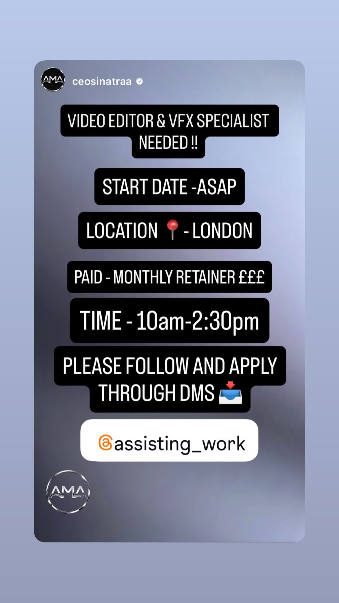Job post media