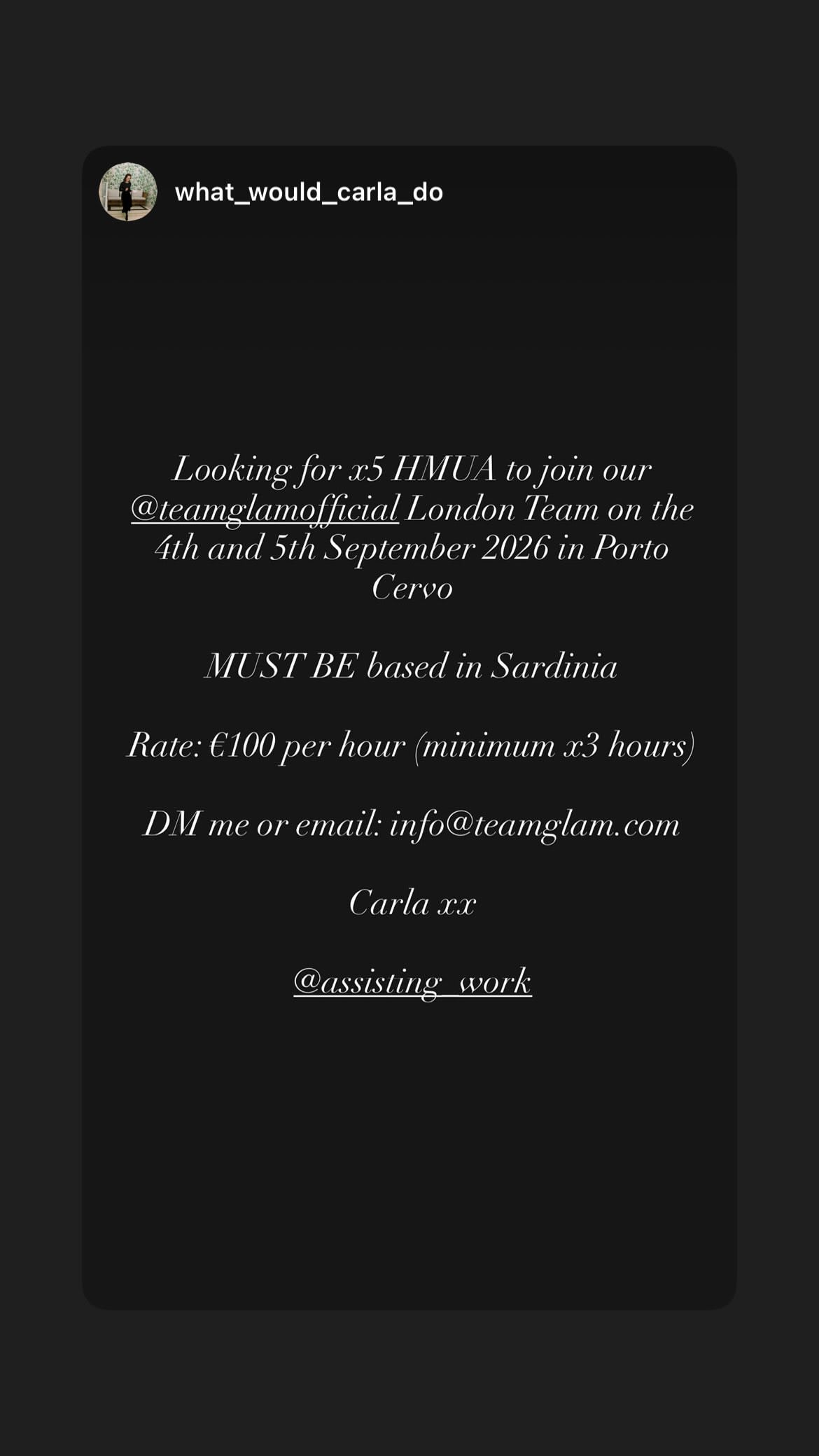Job post media