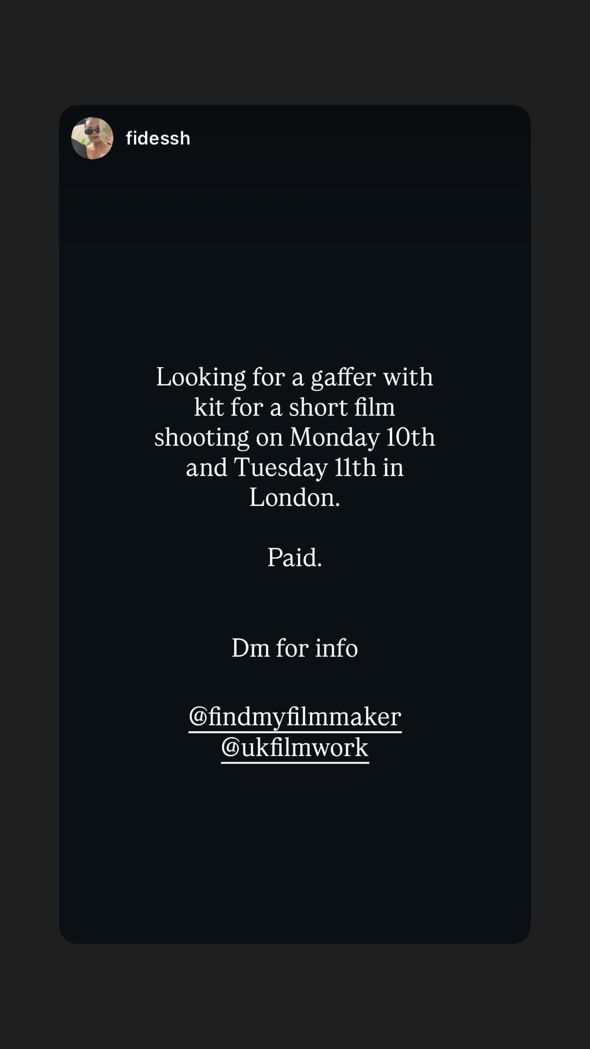 Job post media
