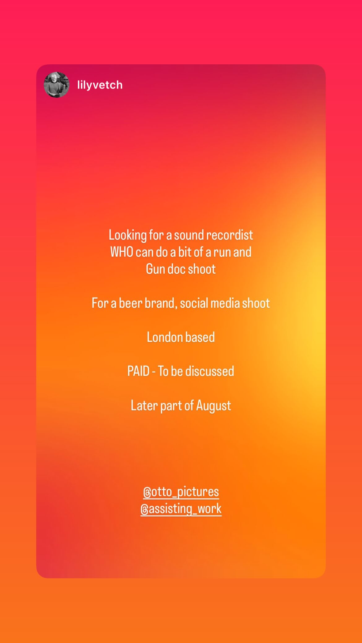 Job post media
