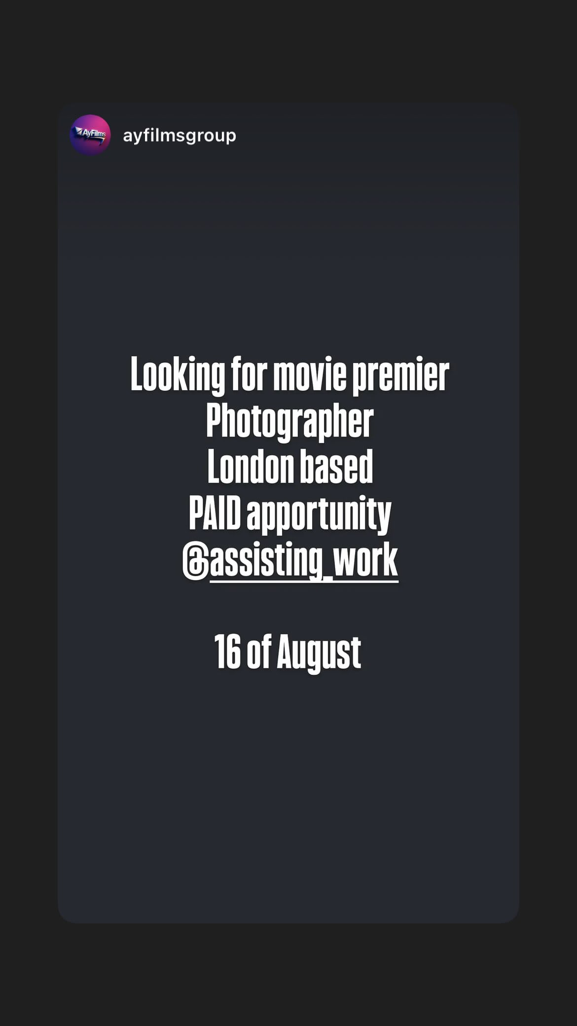 Job post media