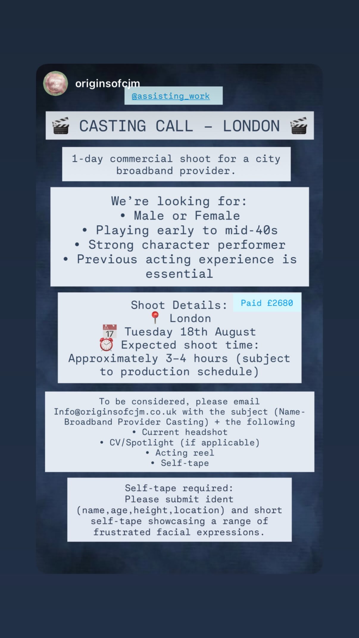 Job post media