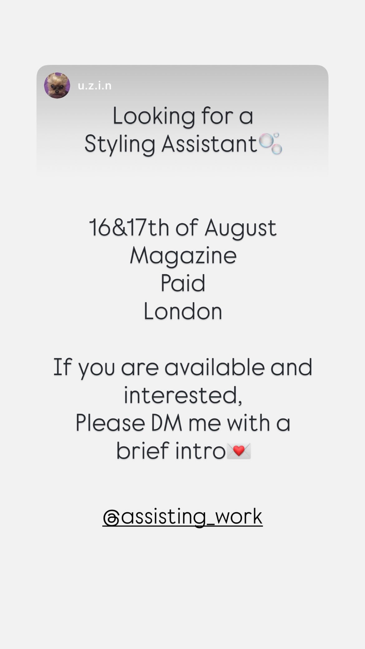 Job post media