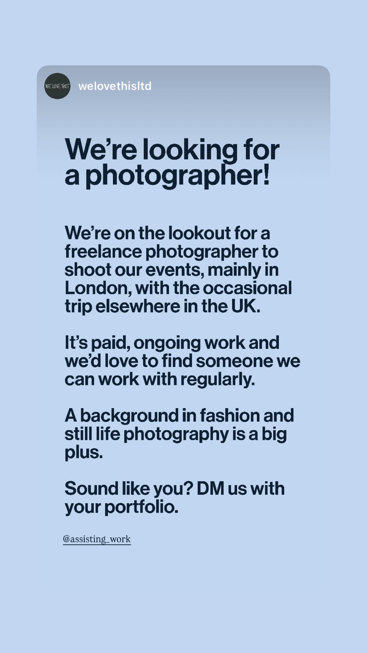 Job post media