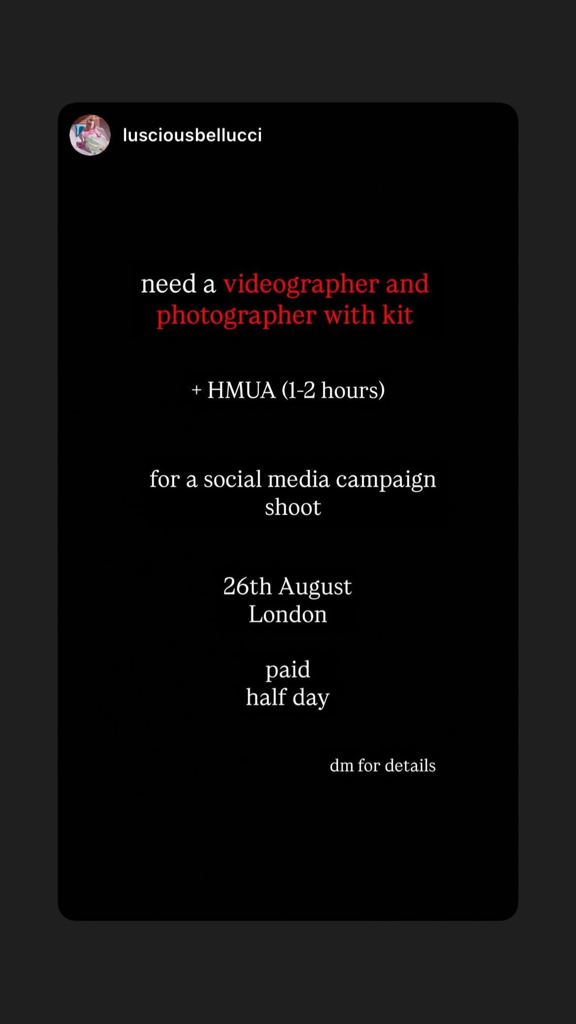 Job post media