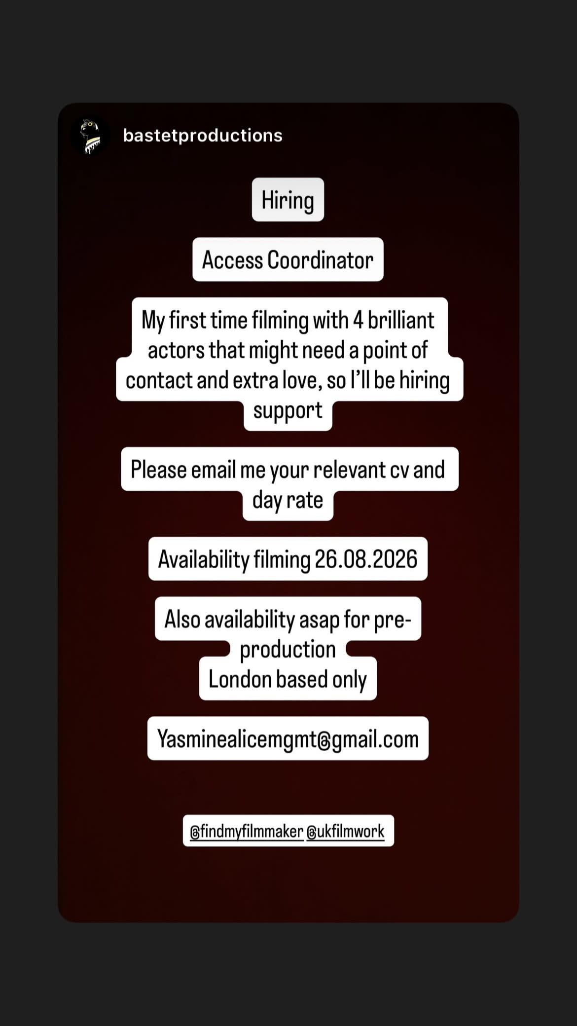 Job post media