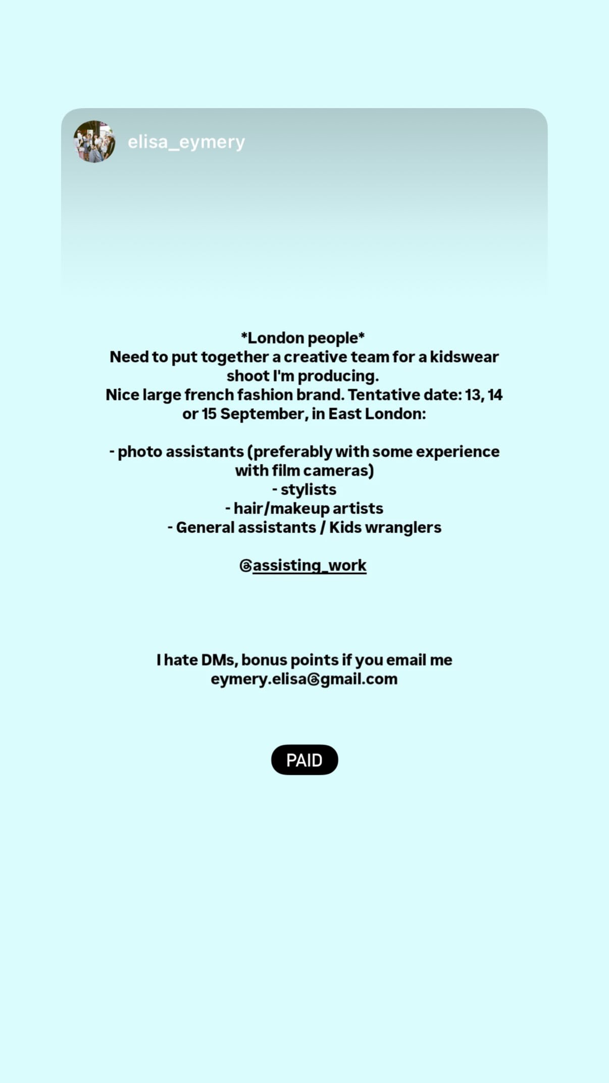 Job post media