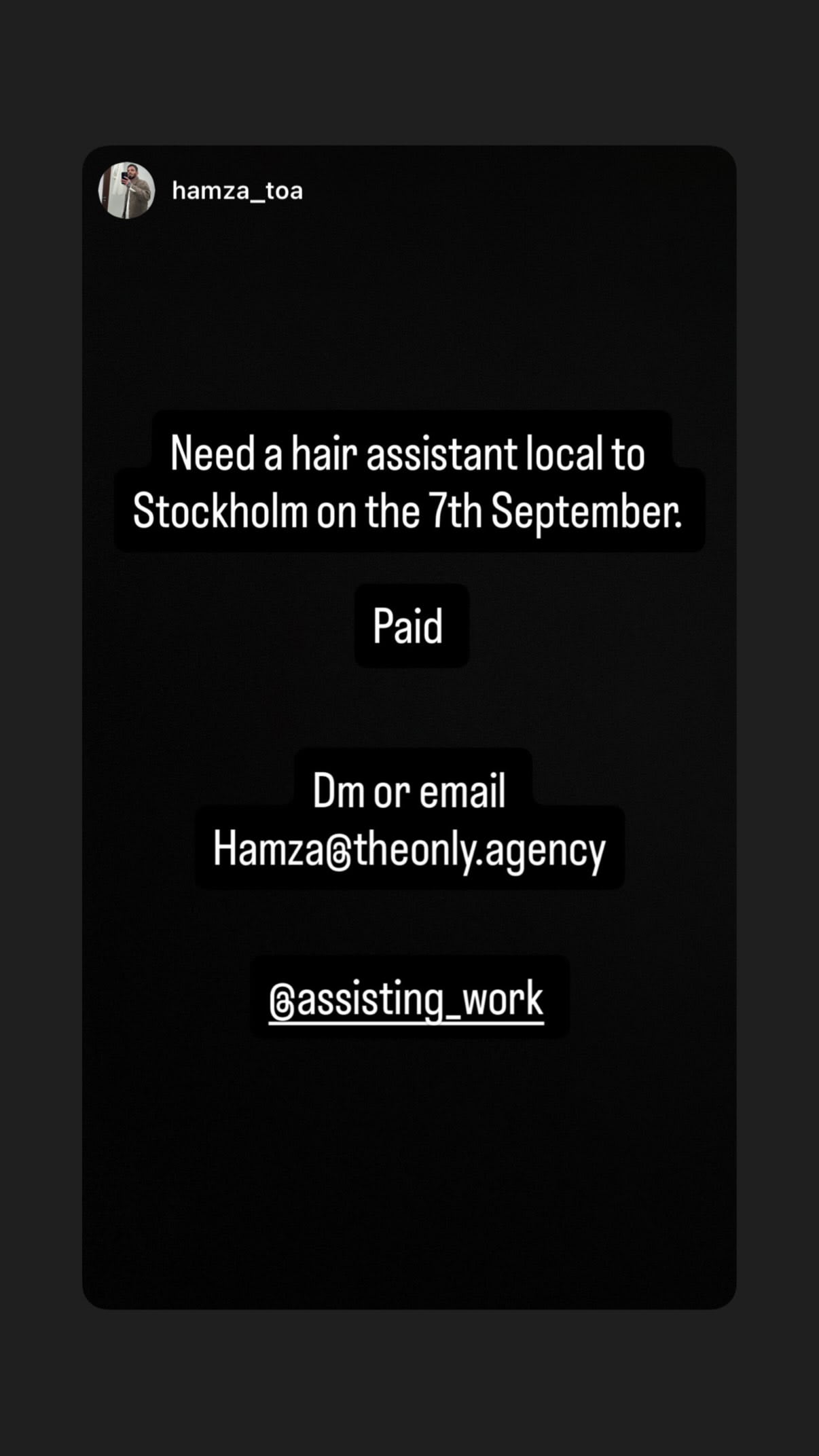 Job post media