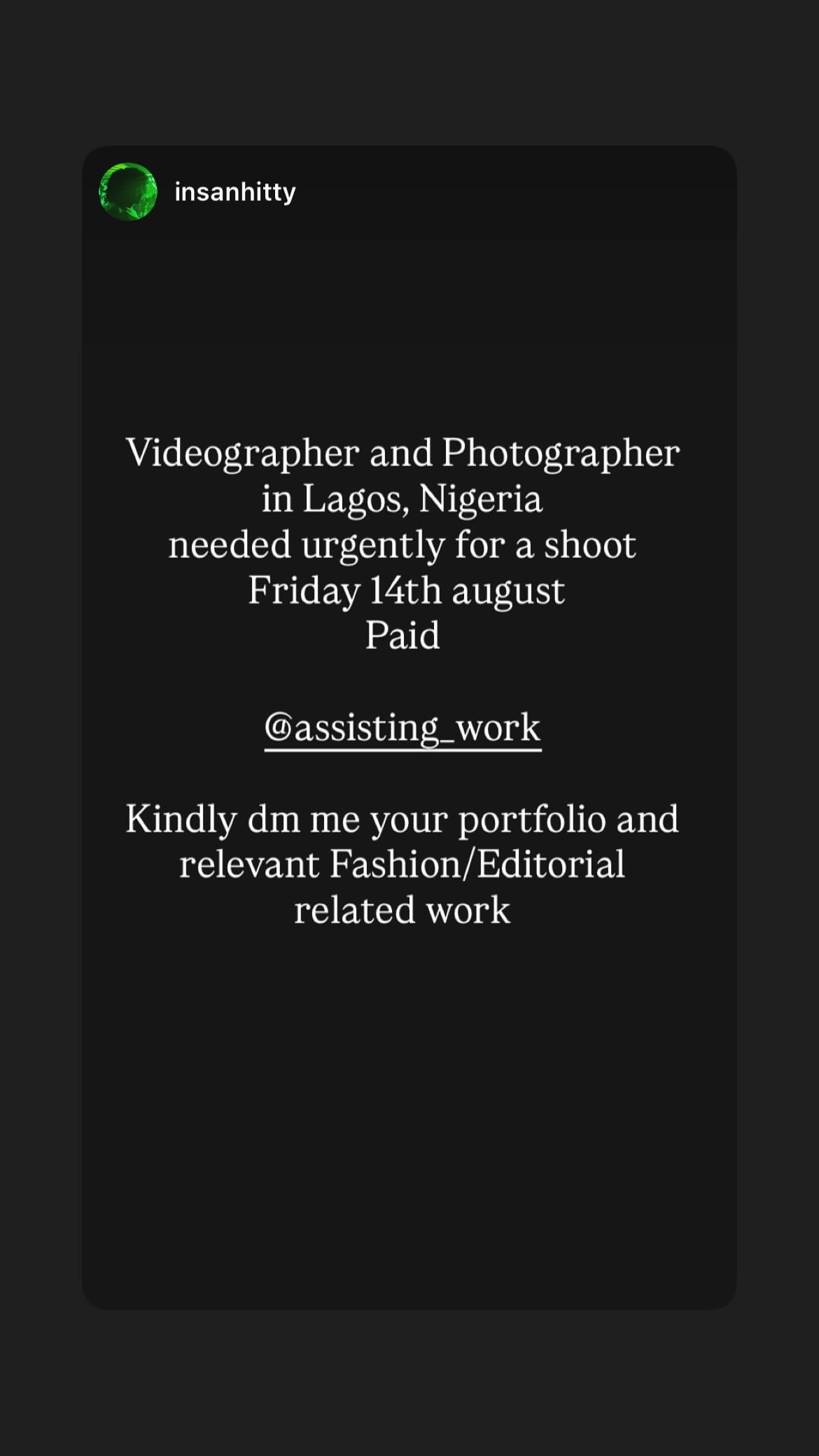 Job post media