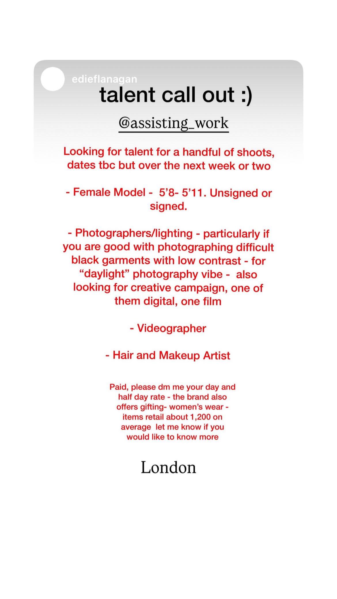 Job post media