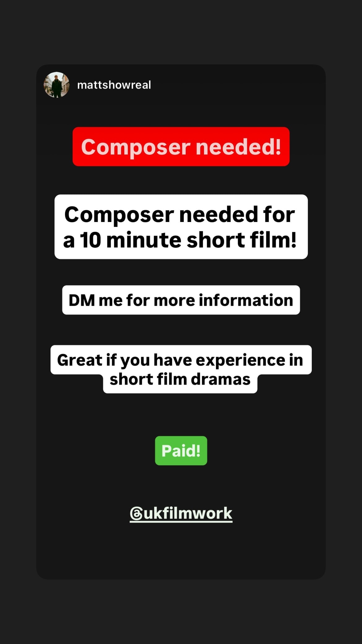 Job post media