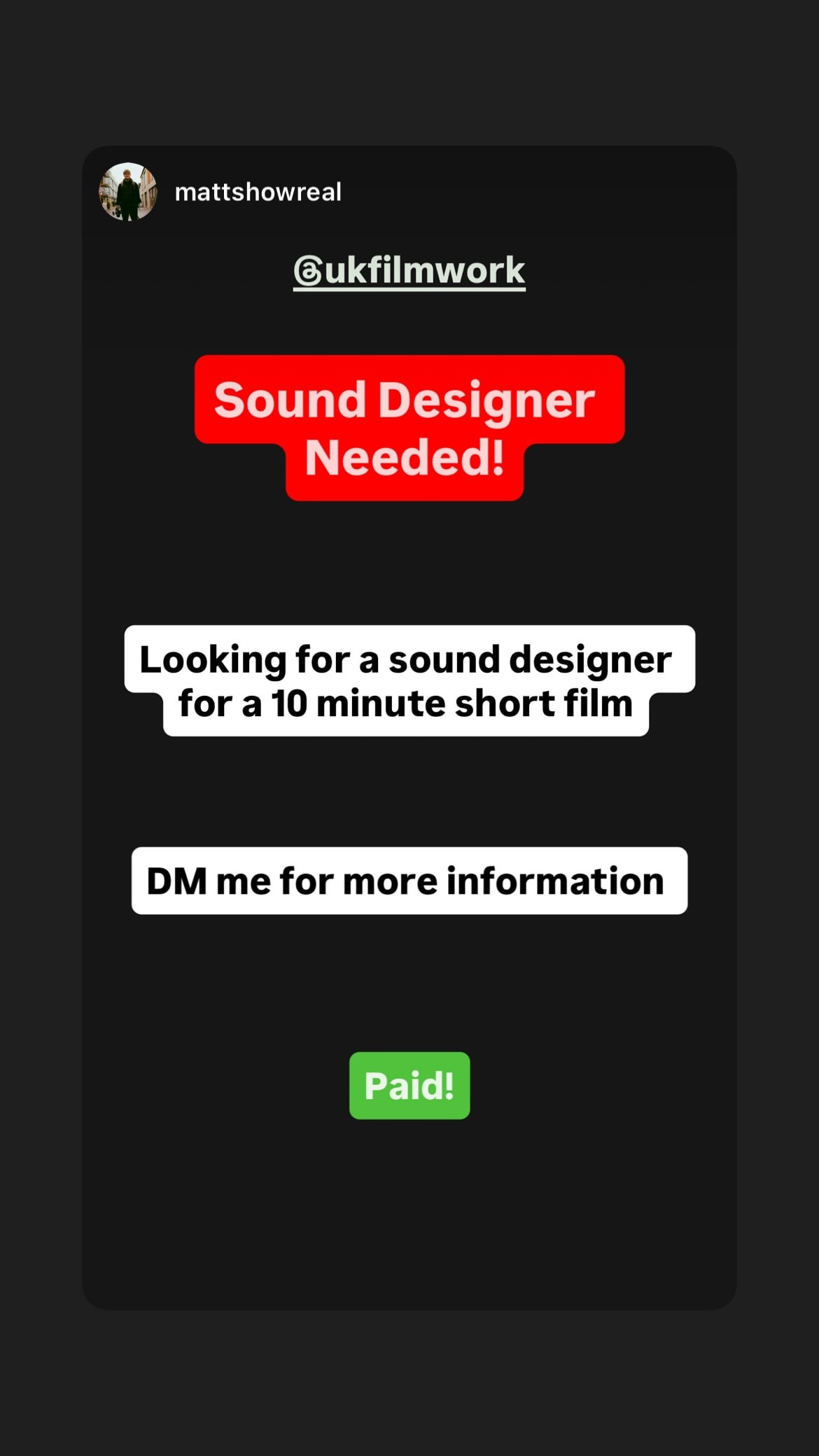 Job post media
