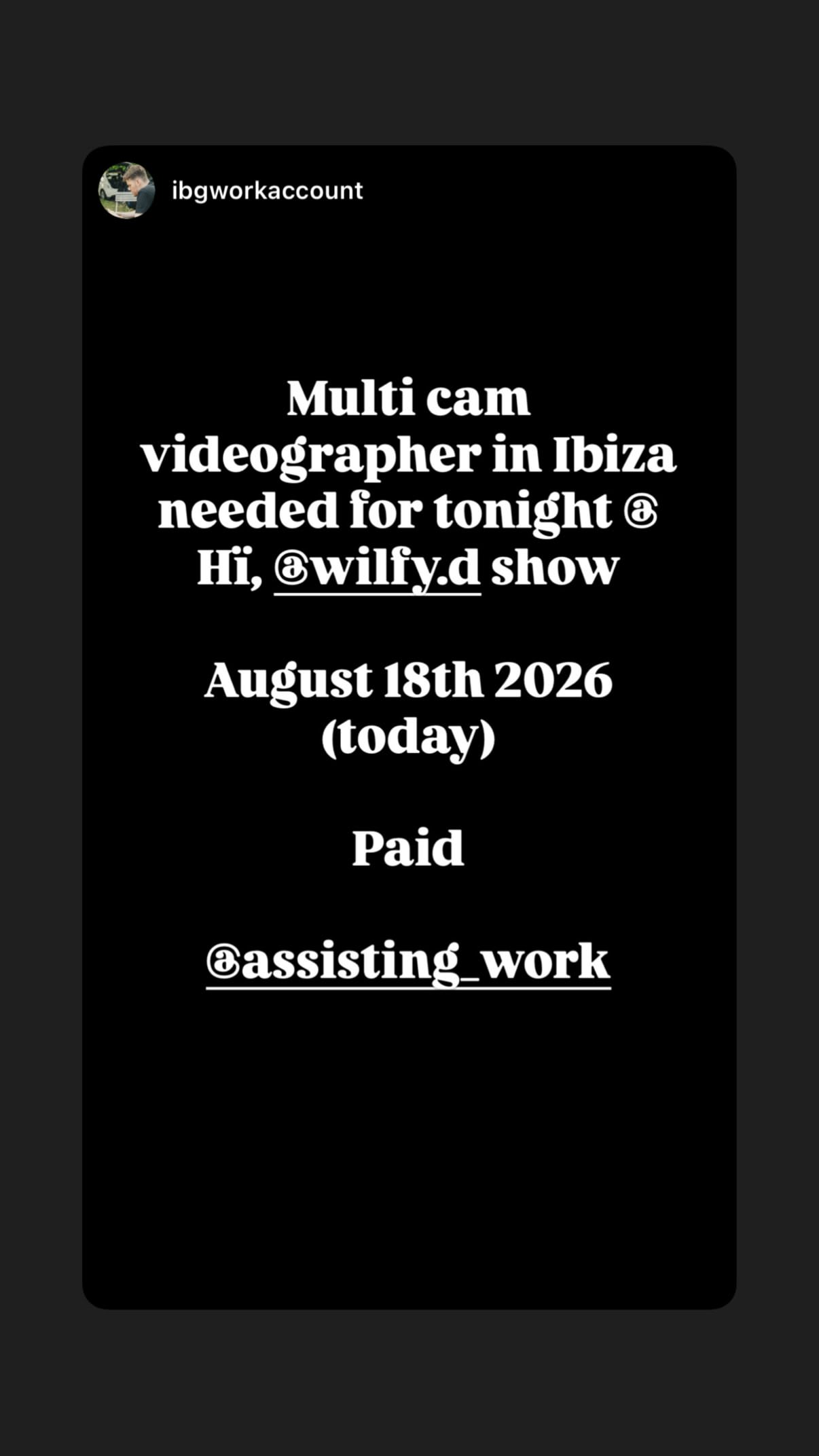 Job post media
