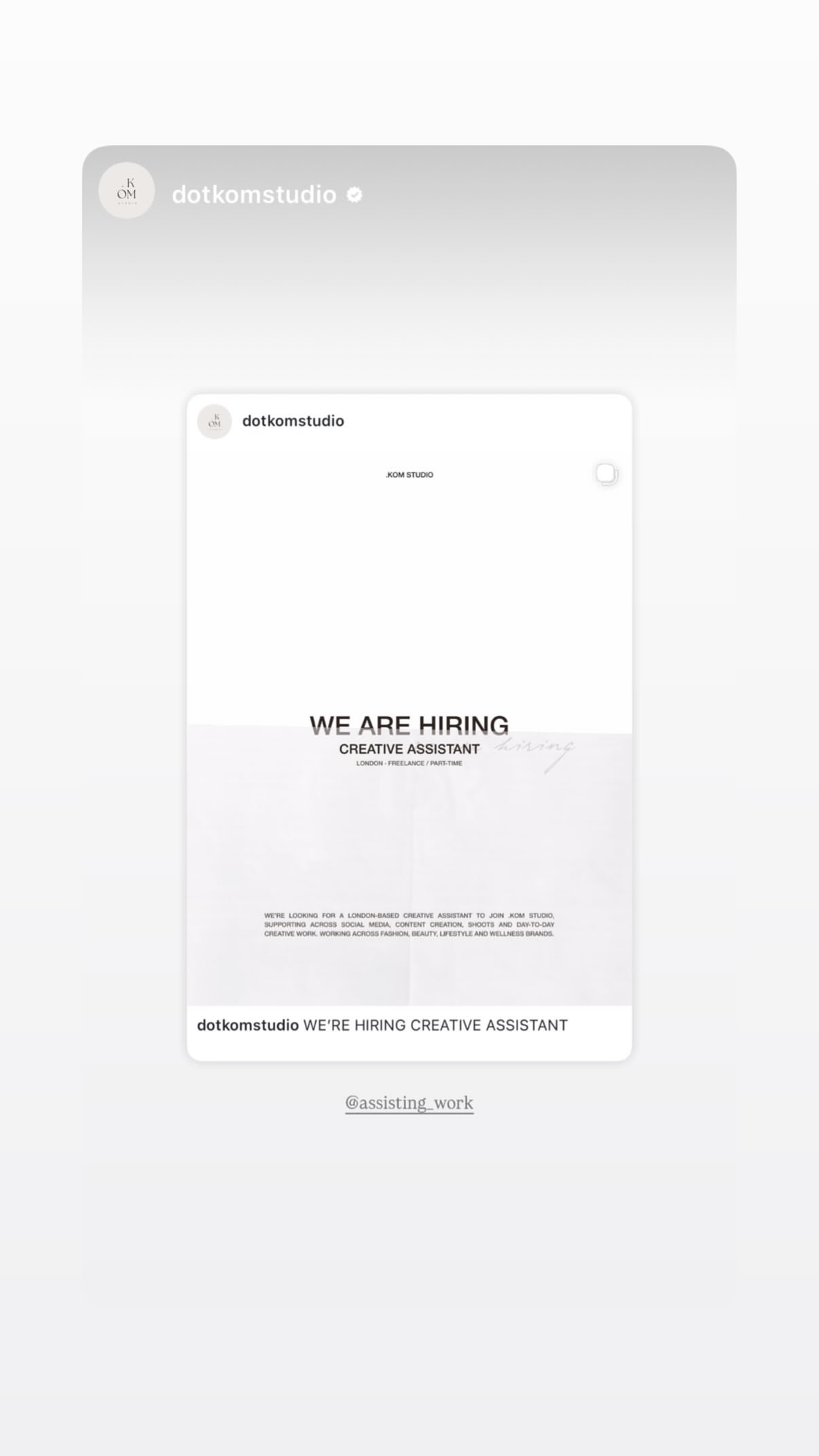 Job post media
